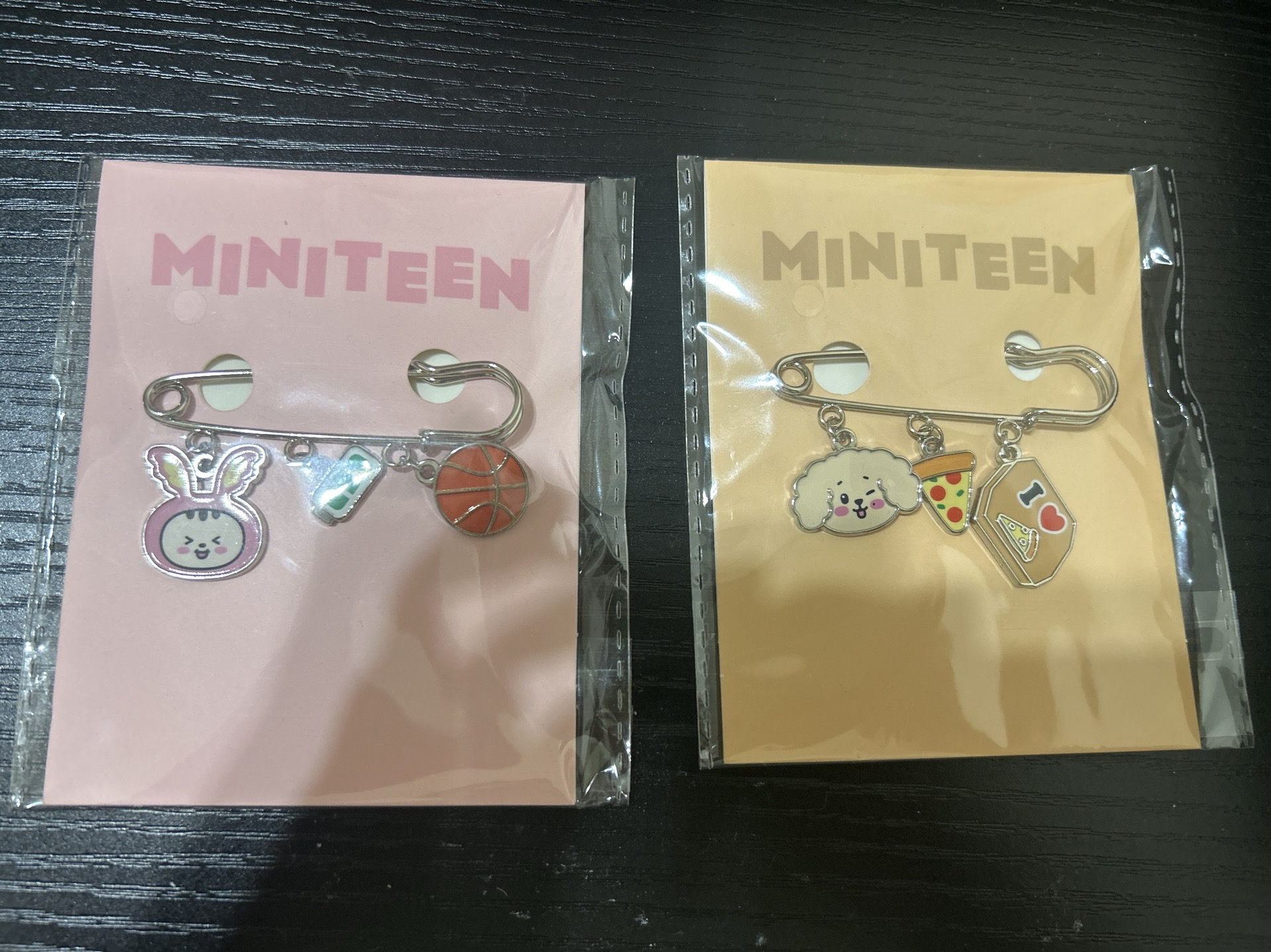 Miniteen 金屬胸針 漢碩