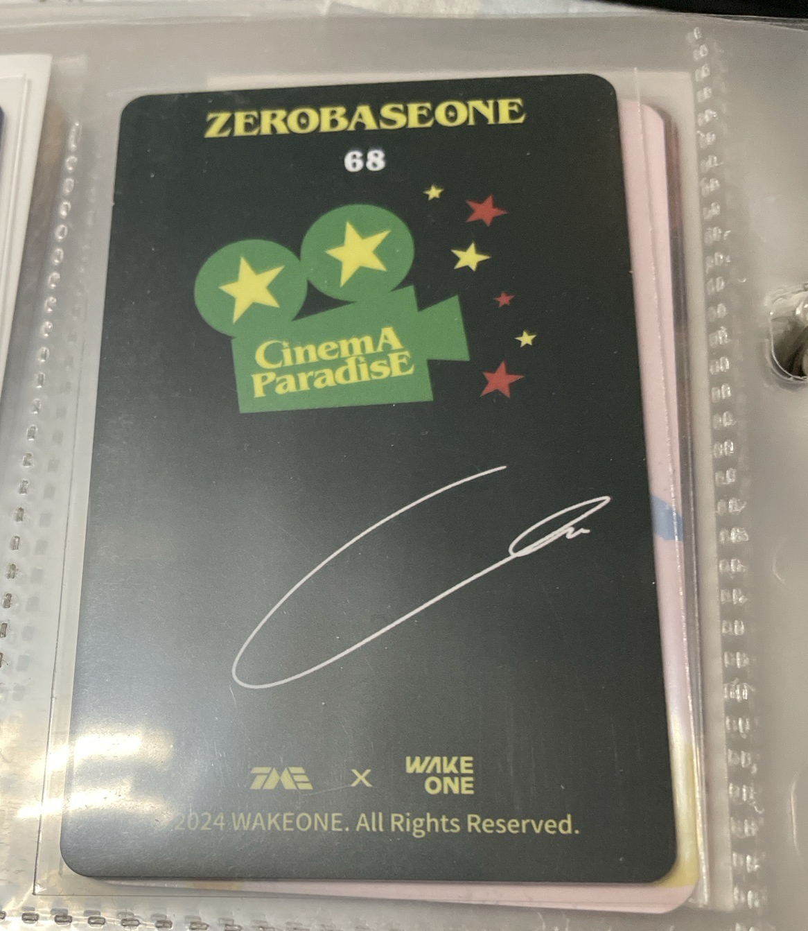 迷四 五星卡 雄 卡背編號68