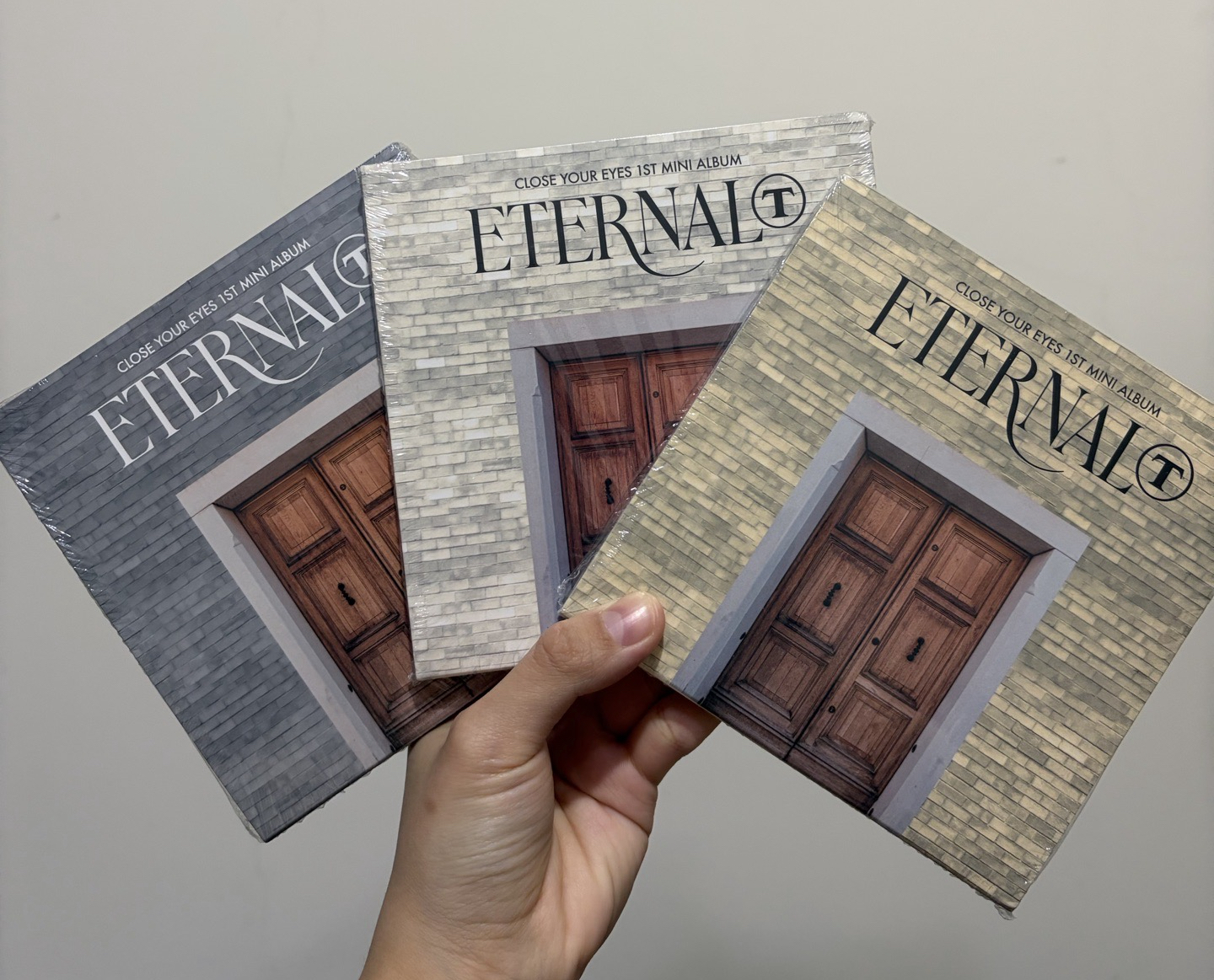 close your eyes 單封未拆專