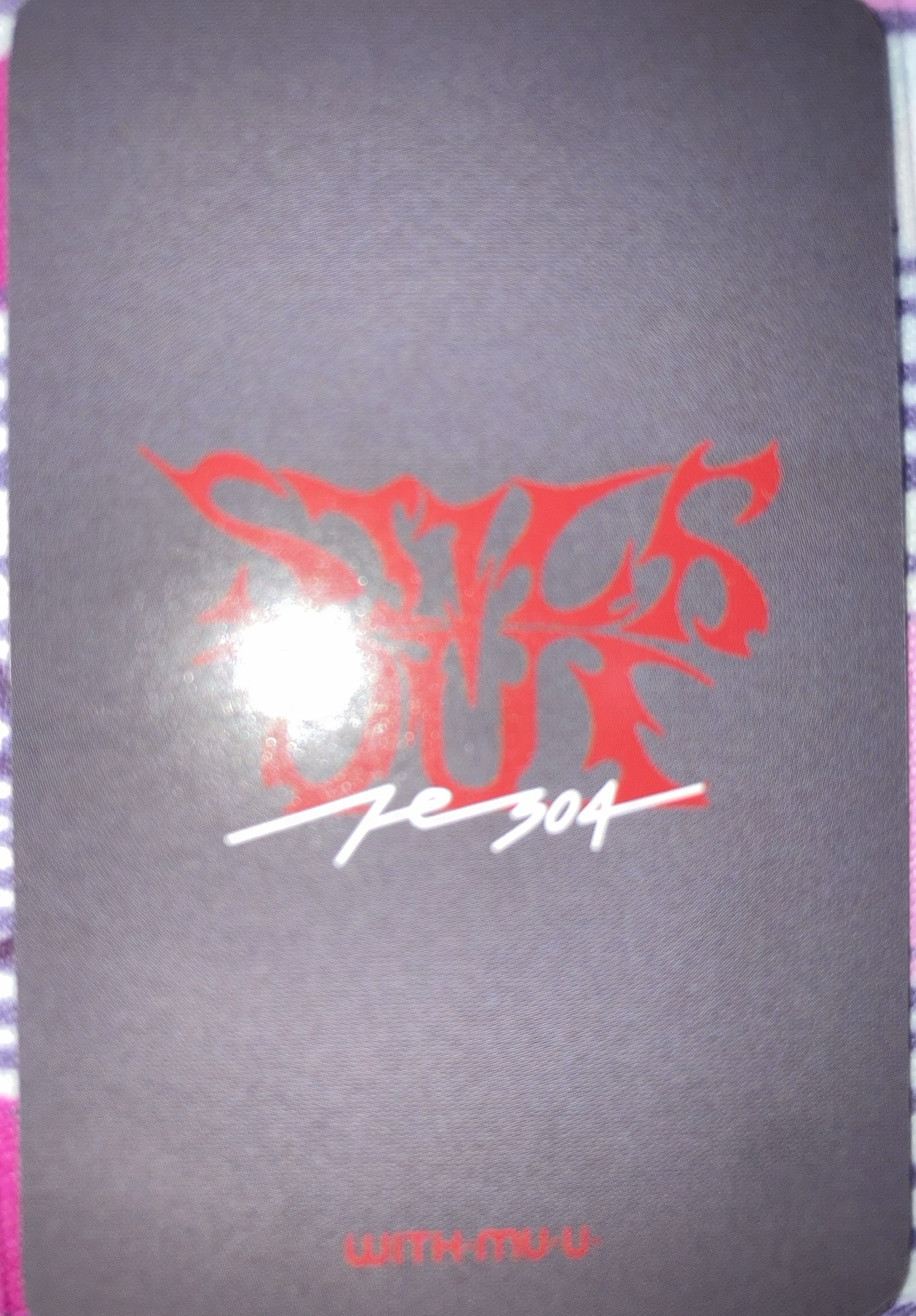 斐 stick out wm1.0預售特典