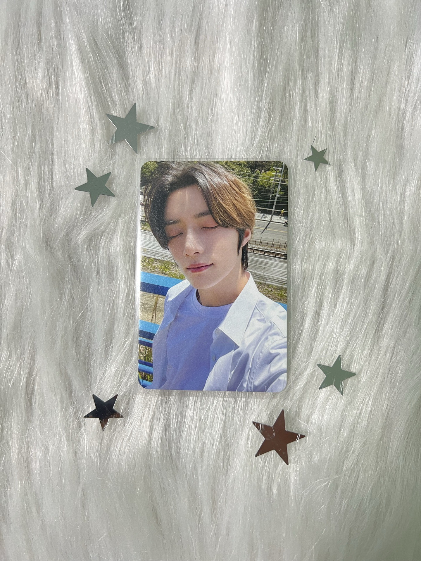 🎀🤍陽光閉眼