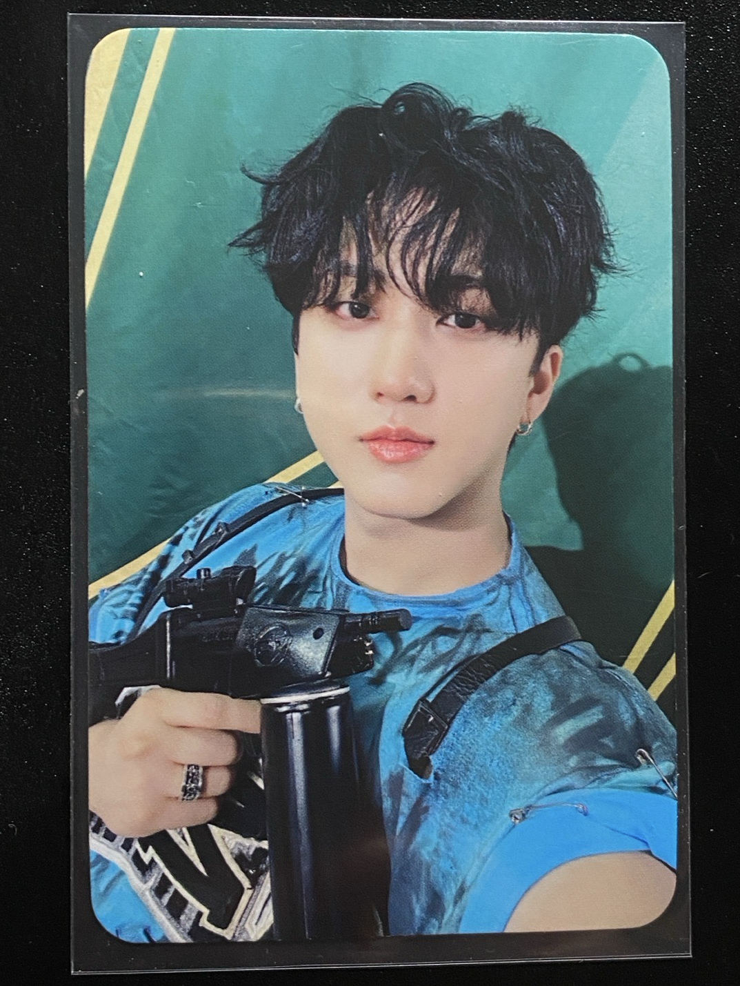 徐彰彬 樂STAR mk 特典卡 藍衣彬拿gun