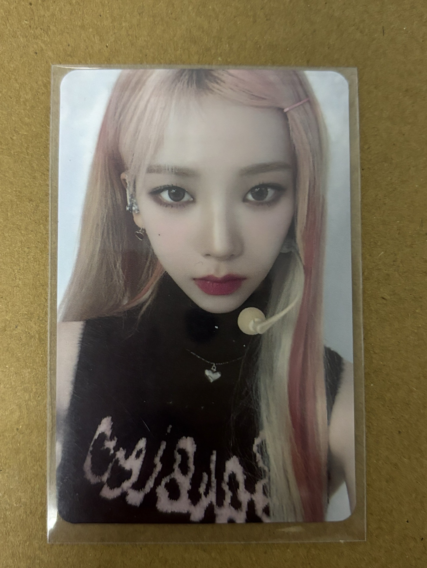 aespa Karina 柚子 MY WORLD 隨機卡 D版卡包 柚b 耳麥柚 柚-111