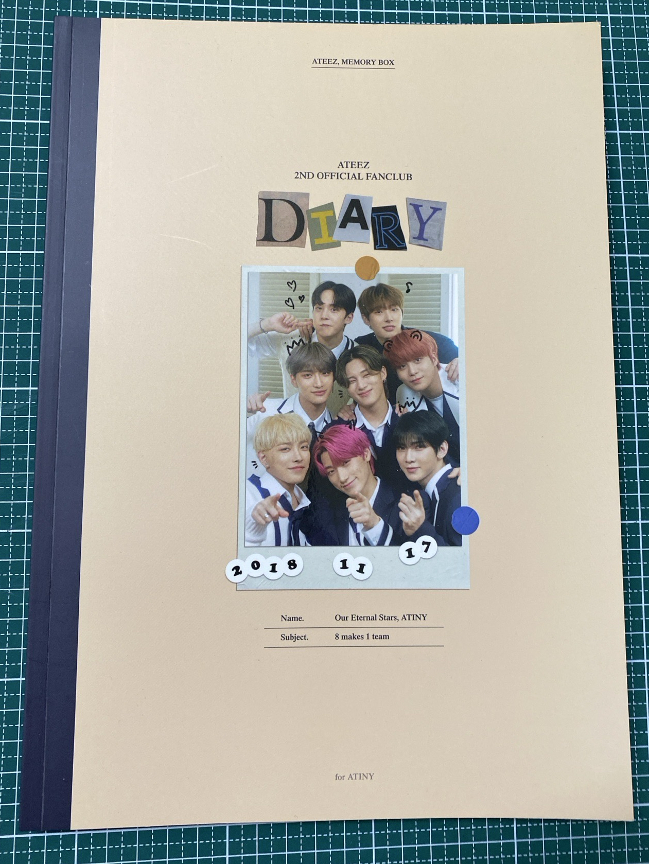 ATEEZ 二期會員禮 寫真書