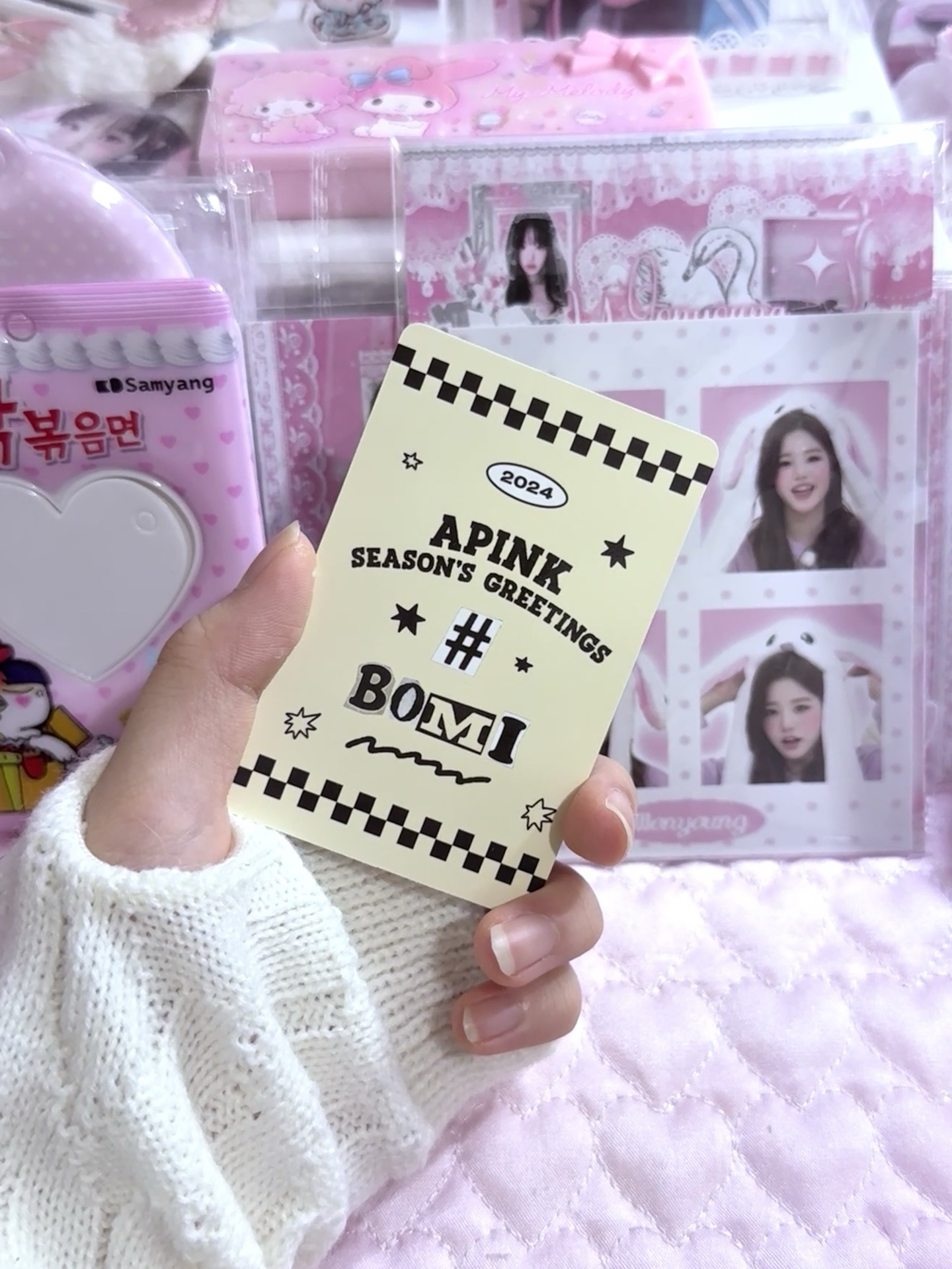 Apink BOMI 24年年曆卡