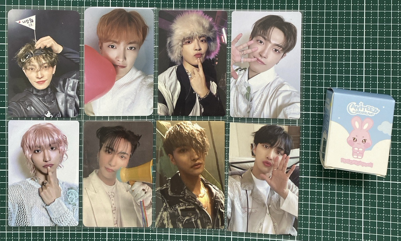 ATEEZ 98小盤 單封卡 aniteez公仔 弘中 星化 