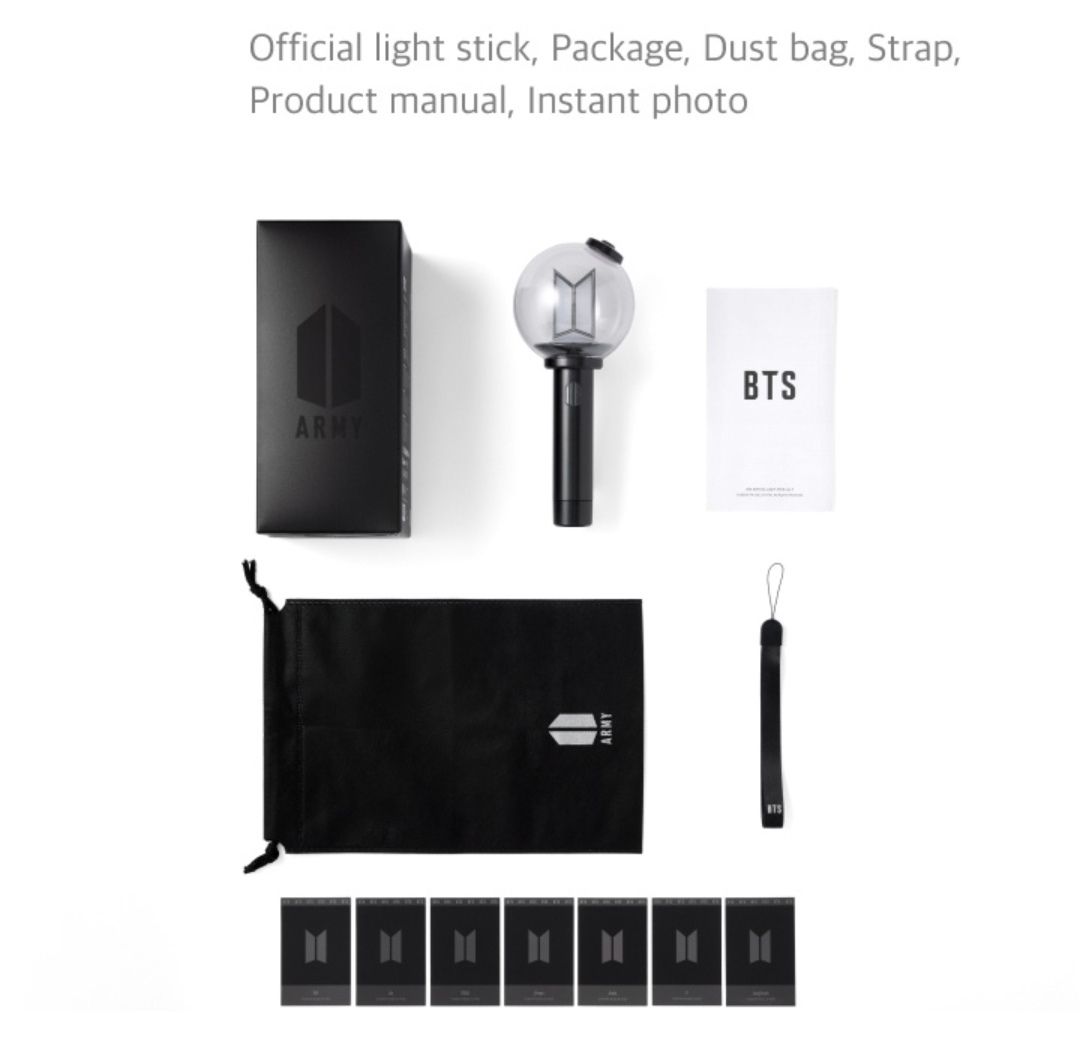 【預購/免二補】BTS 四代手燈、手燈座、配件