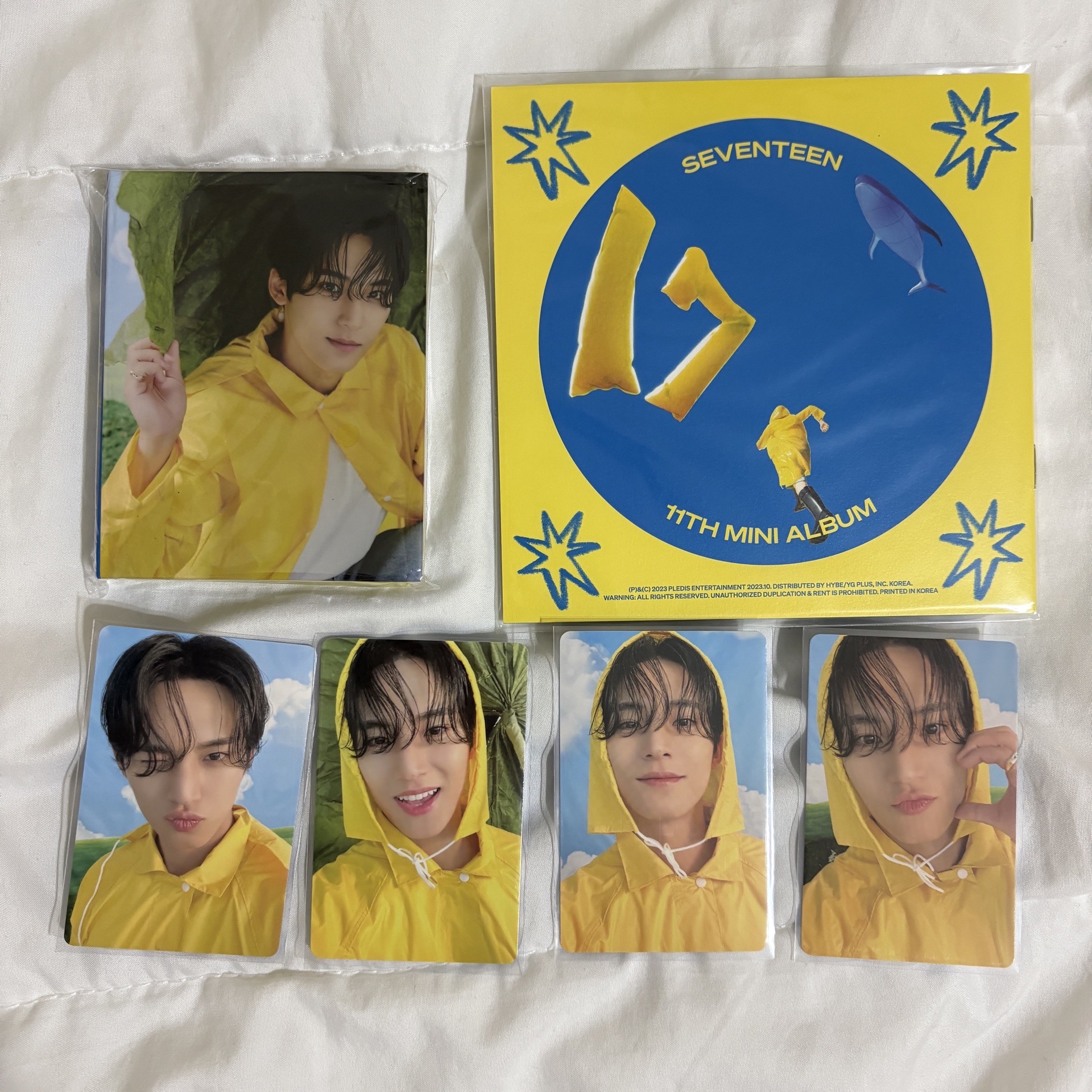 MINI11 專輯 克拉盤 MINGYU封+隨機卡4張