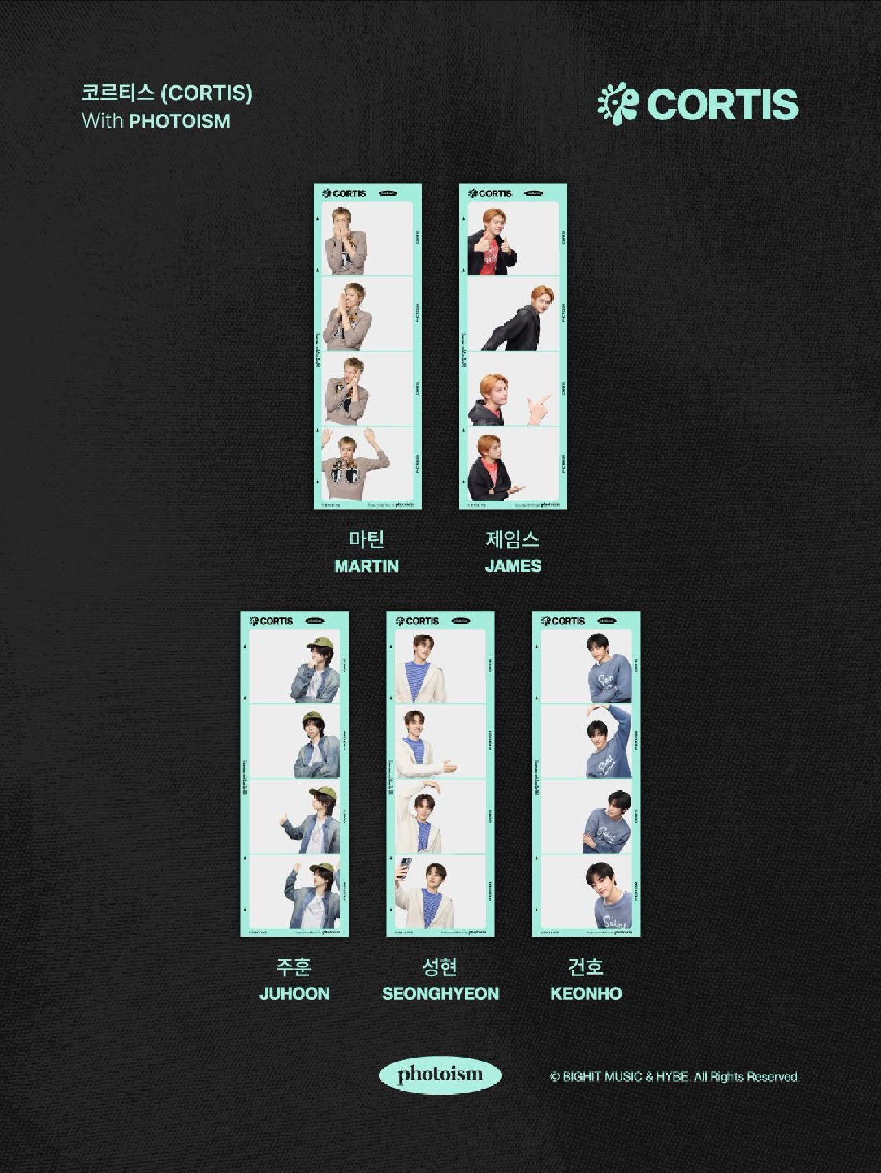 photoism 26年1月 人生四格卡 