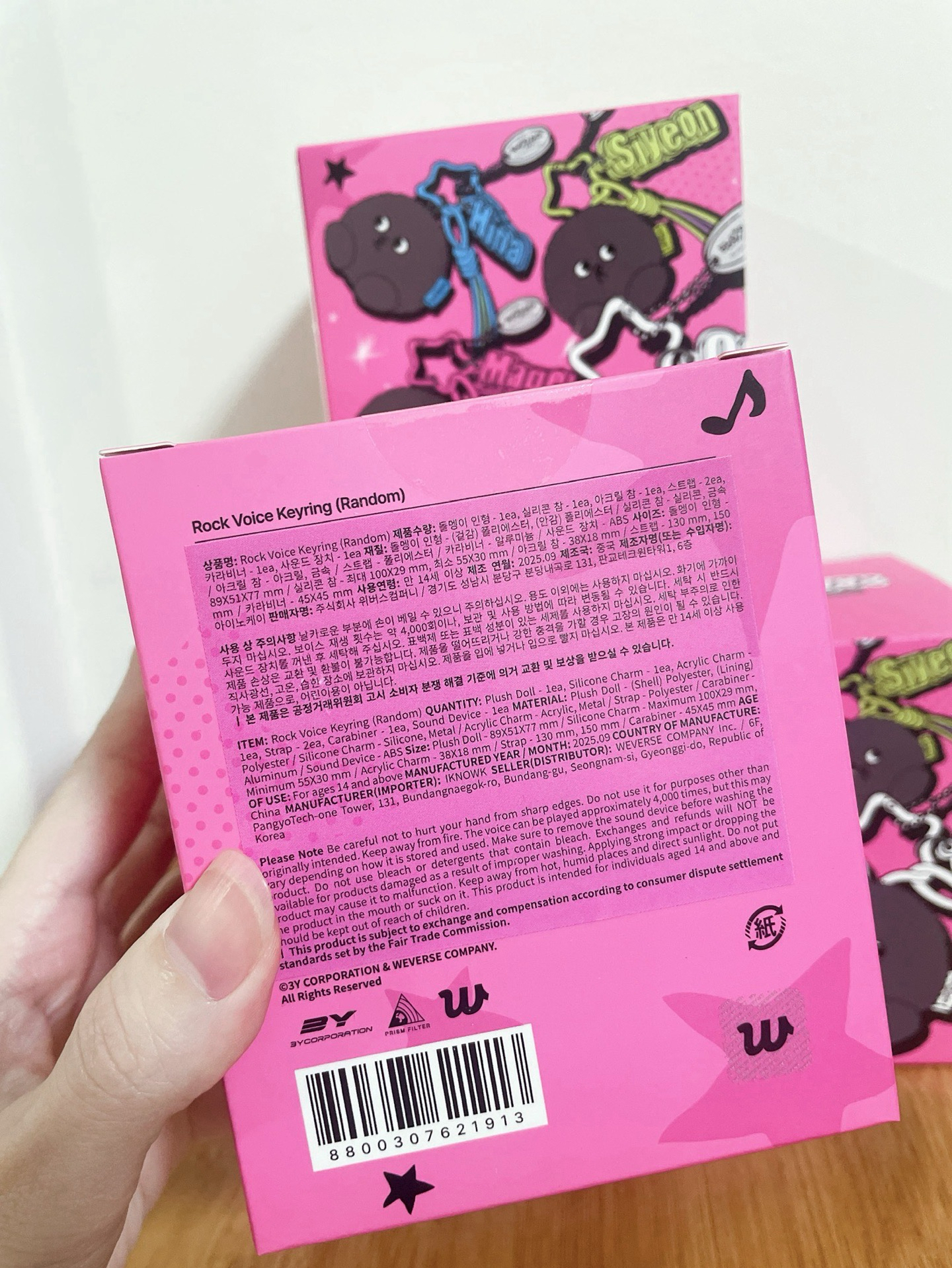 QWER 語音石頭娃娃 娜 塔