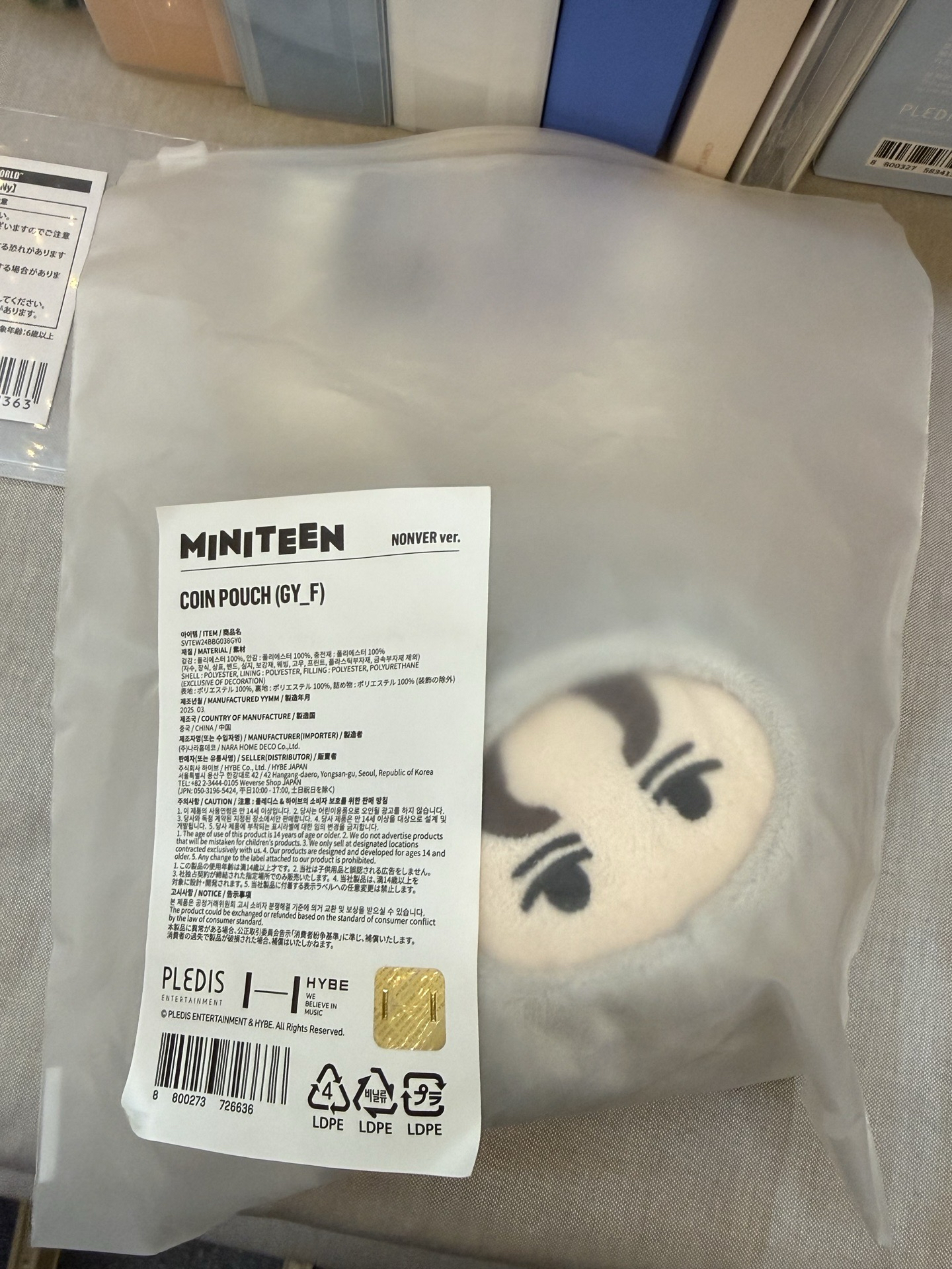 MINITEEN 零錢包 NONVER VERNON