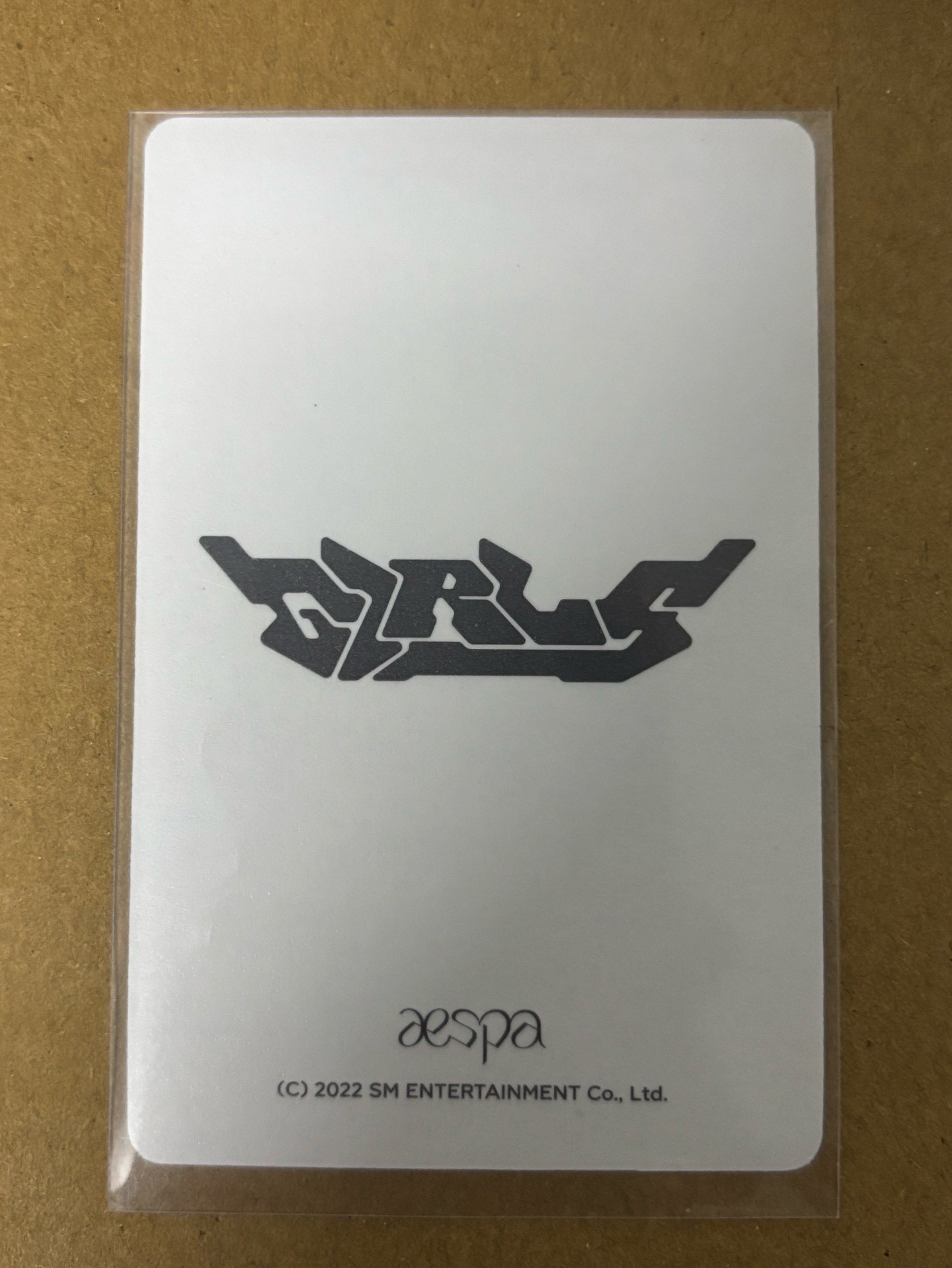 aespa NingNing 寧 Girls 周邊卡 卡貼寧 寧-25