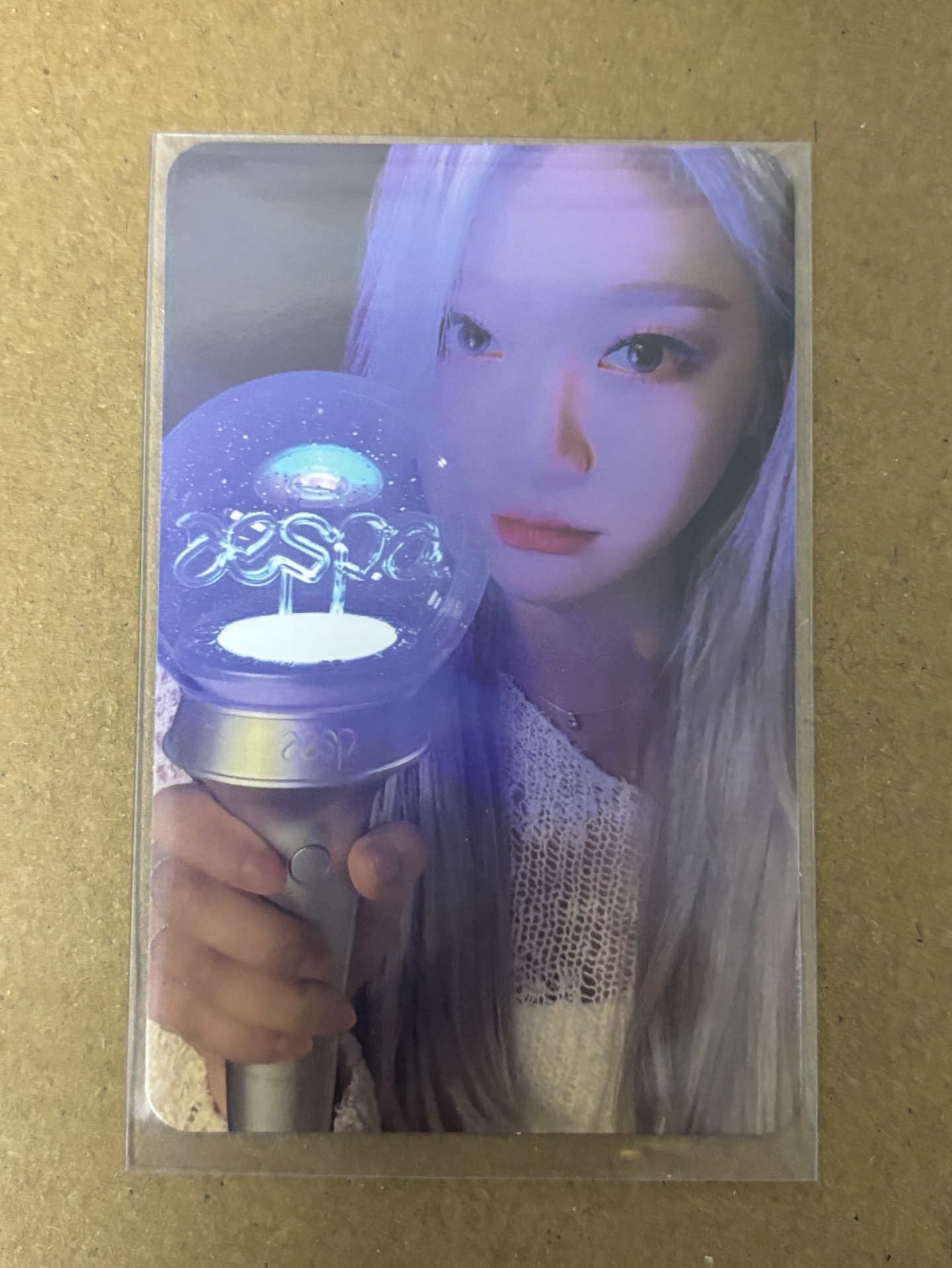 aespa NingNing 寧 周邊卡 手燈卡1.0寧 寧-28