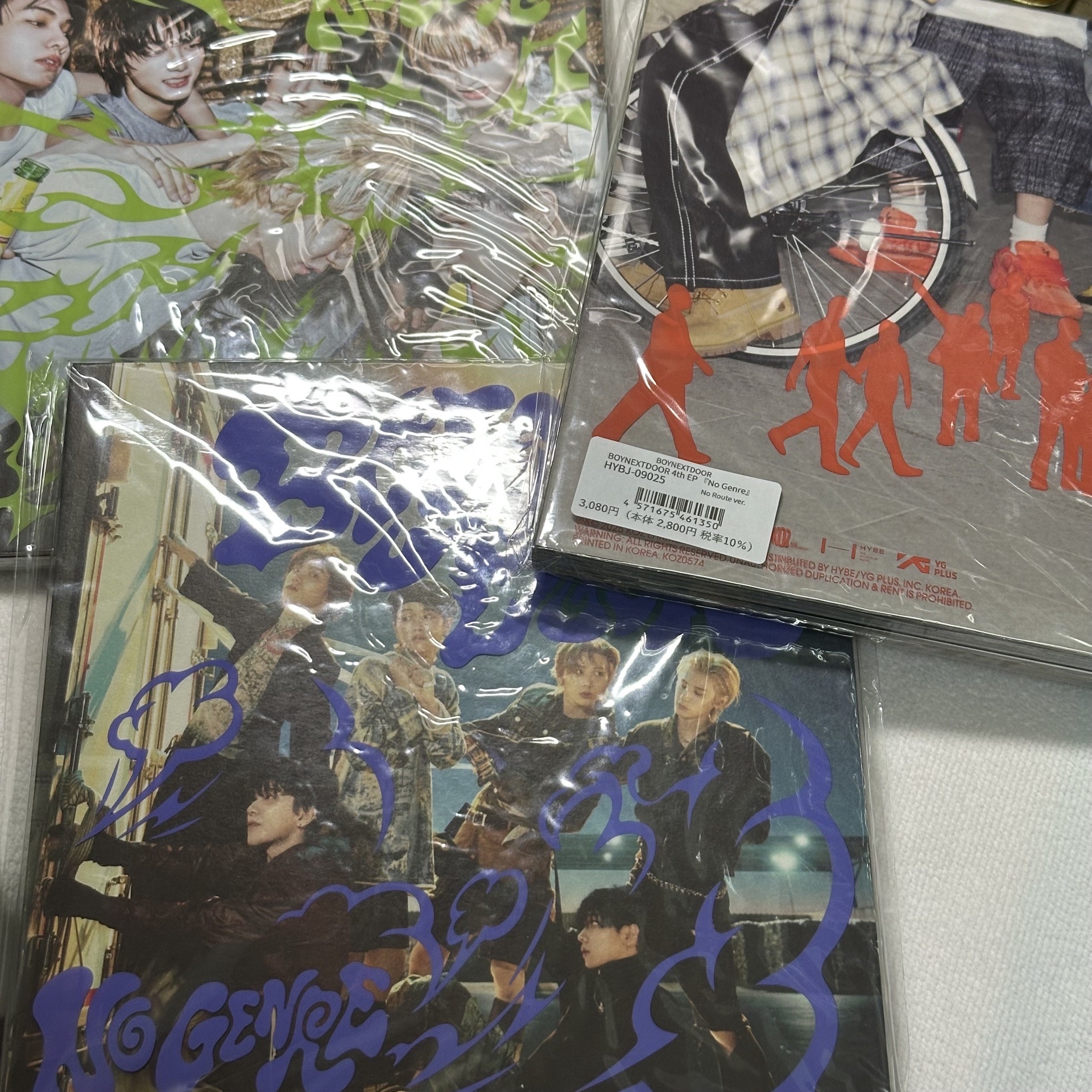 BOYNEXTDOOR NO GENRE未拆專三版本套組（PB）