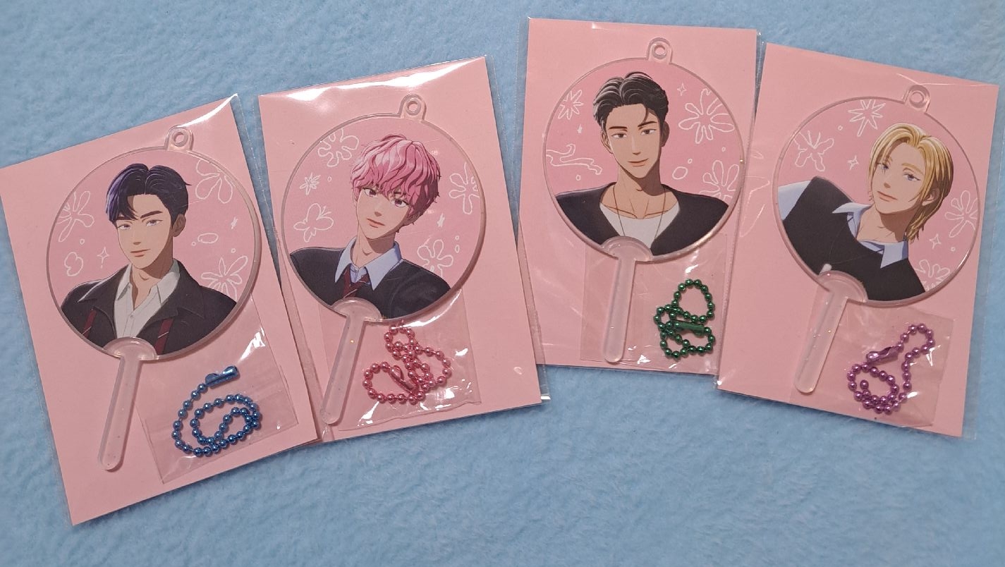 PLAVE 亞巡 扇子吊飾