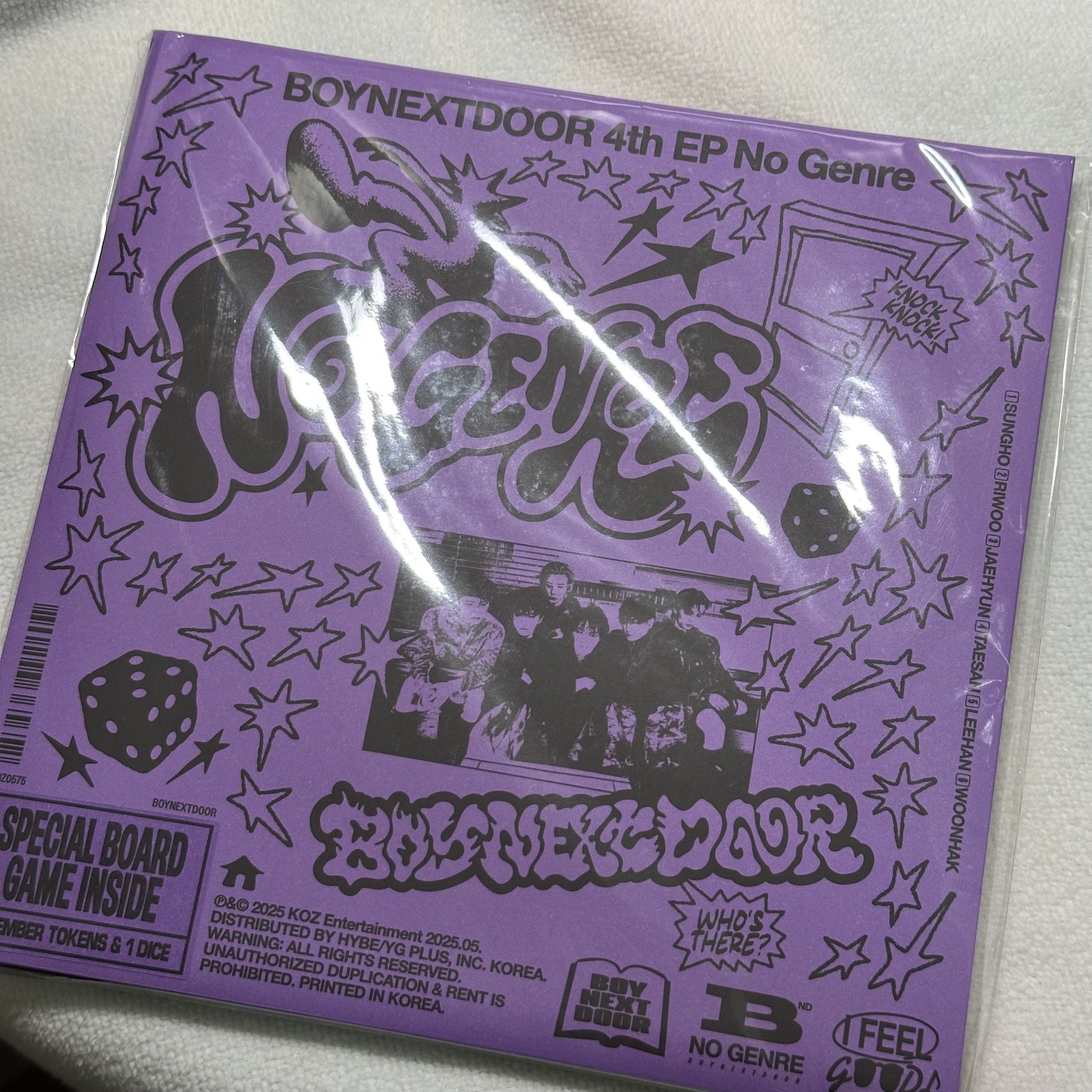 BOYNEXTDOOR NO GENRE未拆專（隨機單封）