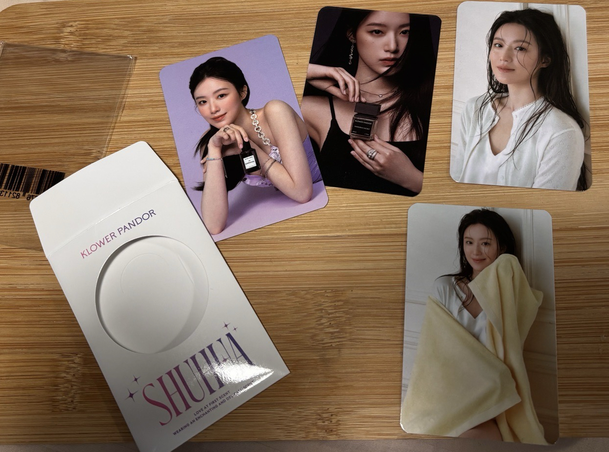 舒華沐浴乳代言卡