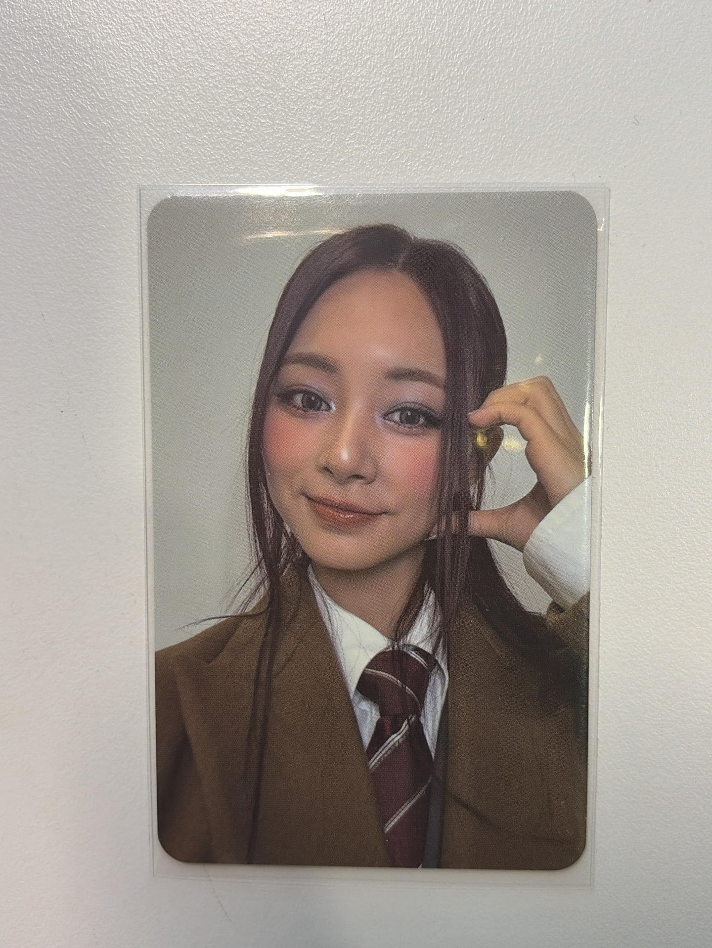 TWICE 十週年 mp 特典卡 子瑜 臉頰愛心