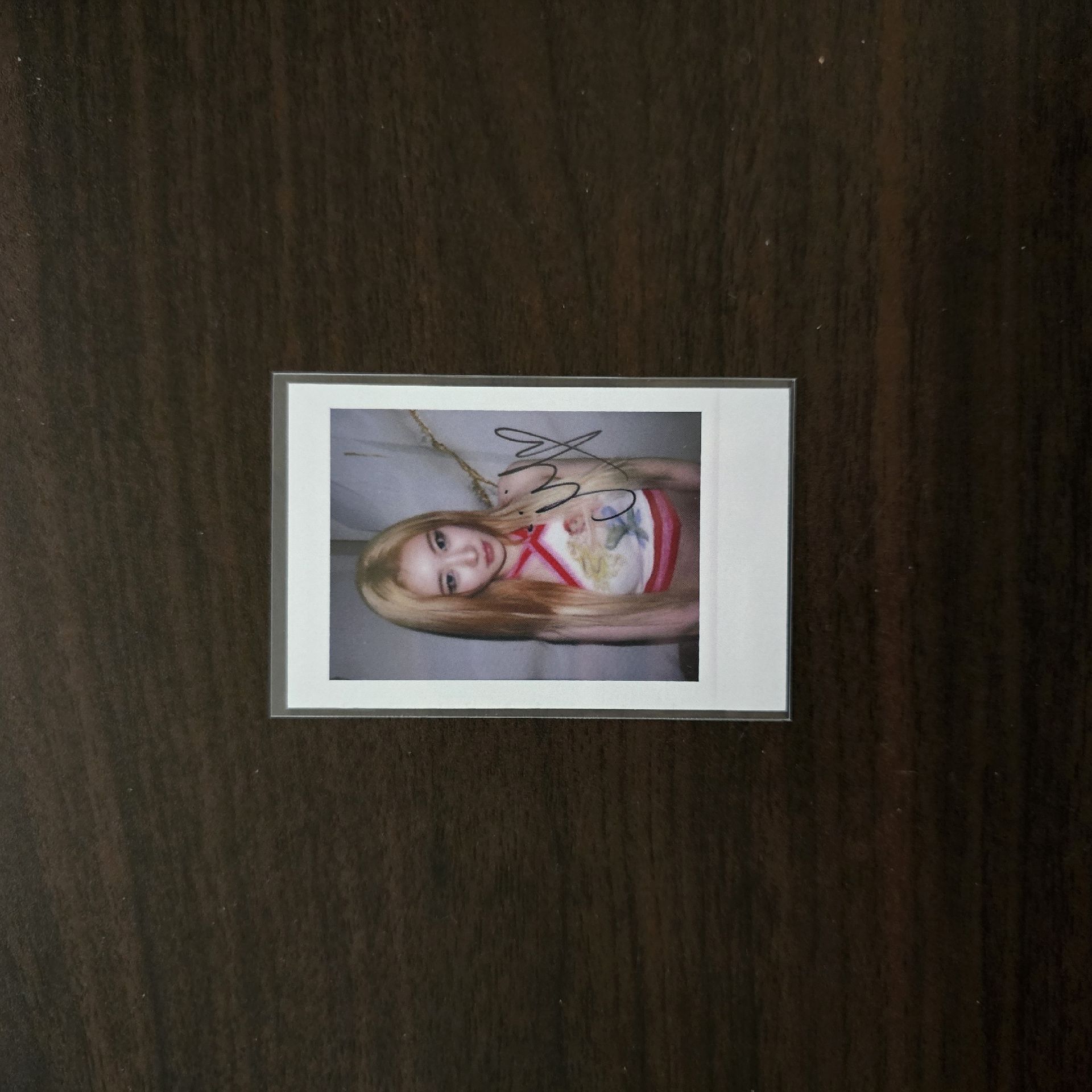 ITZY 彩領 GOLD 星河預售 特典 拍立得