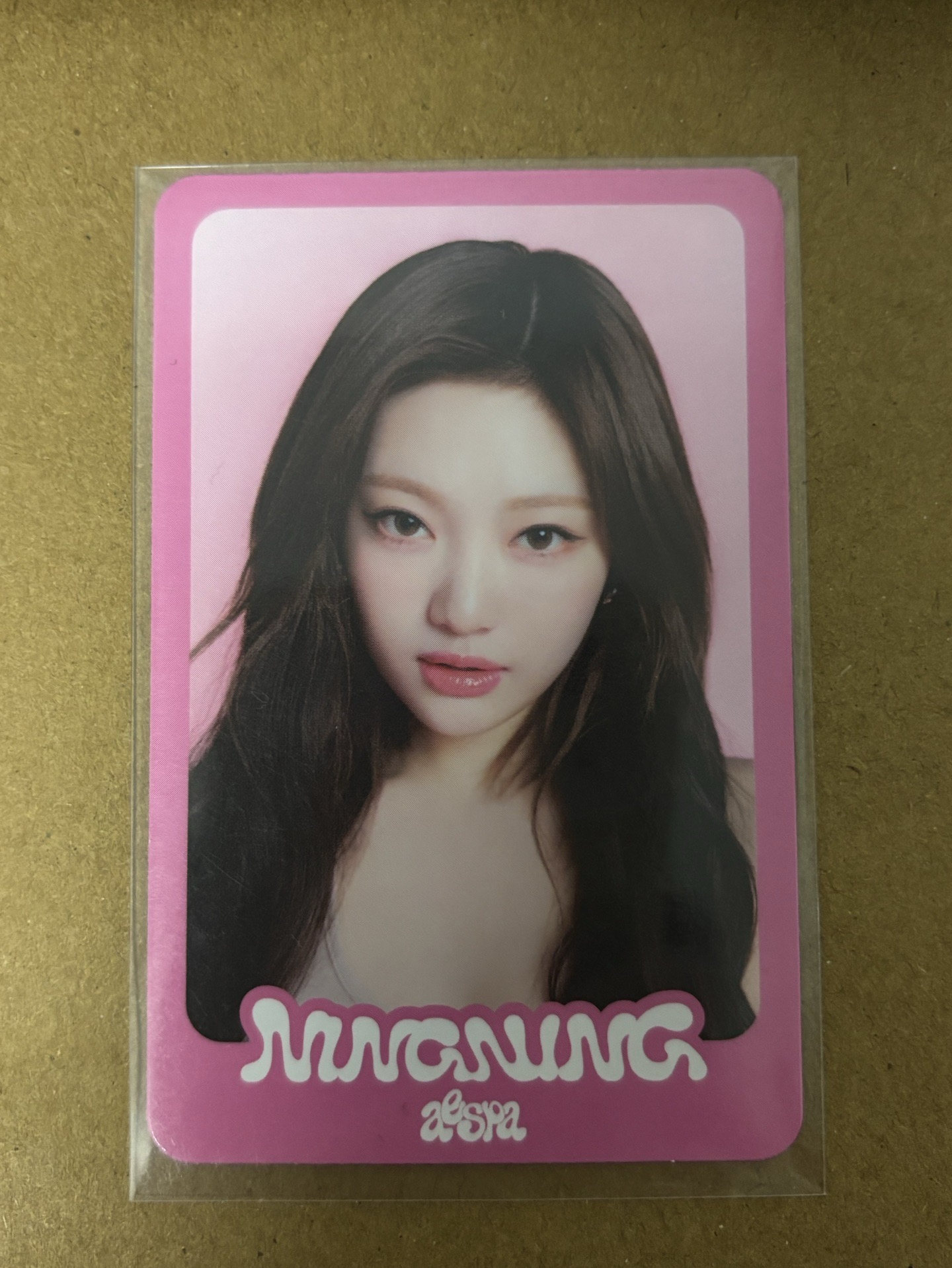 aespa NingNing 寧 ctmi 隨機卡 粉版寧 寧-21