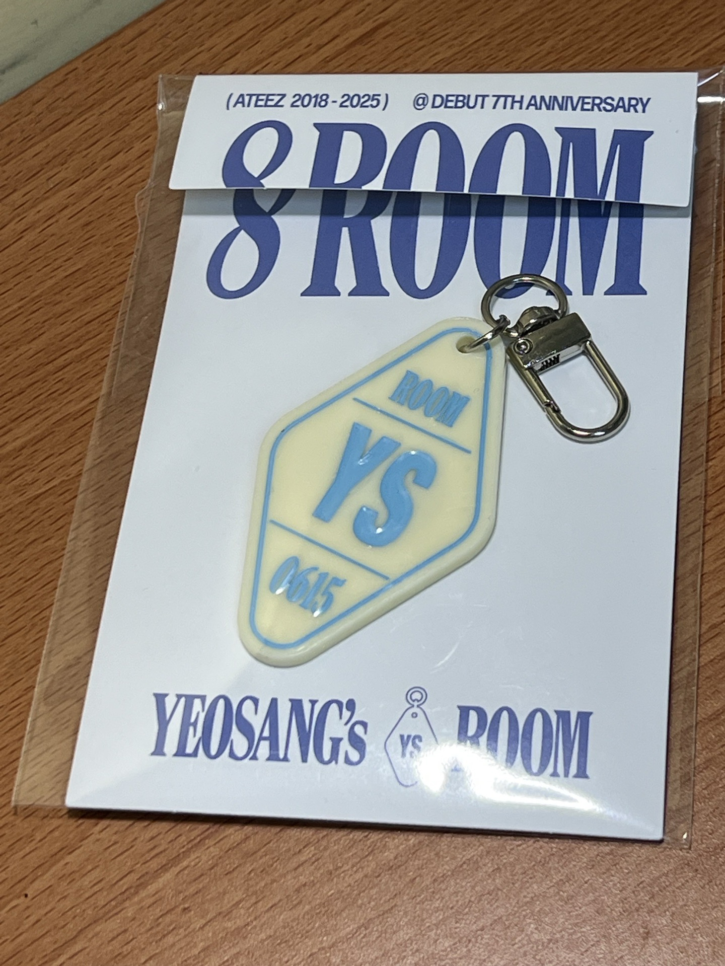 尚 七週年 8ROOM 鑰匙圈 含卡