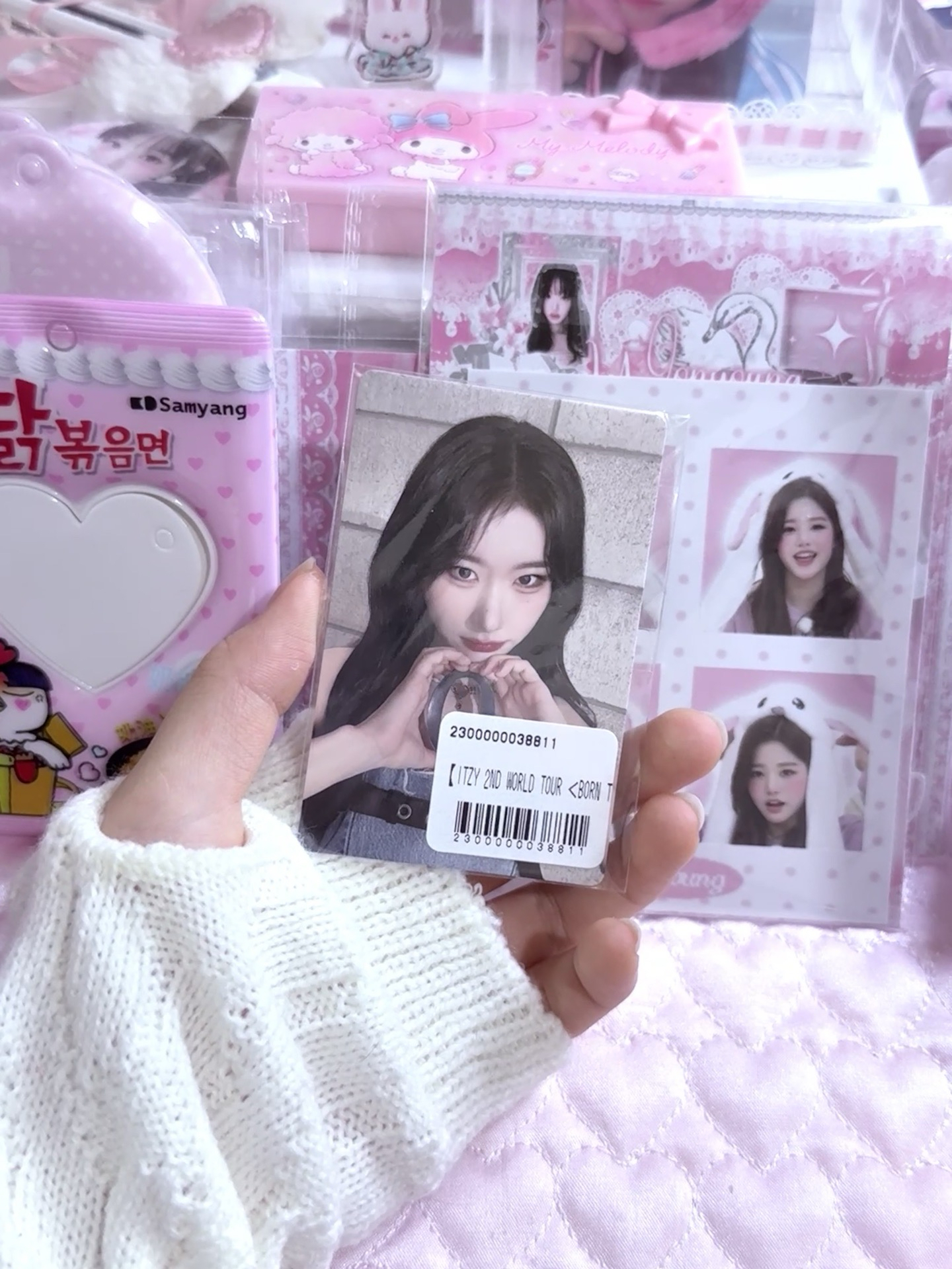 ITZY 彩領 一番賞卡 未拆