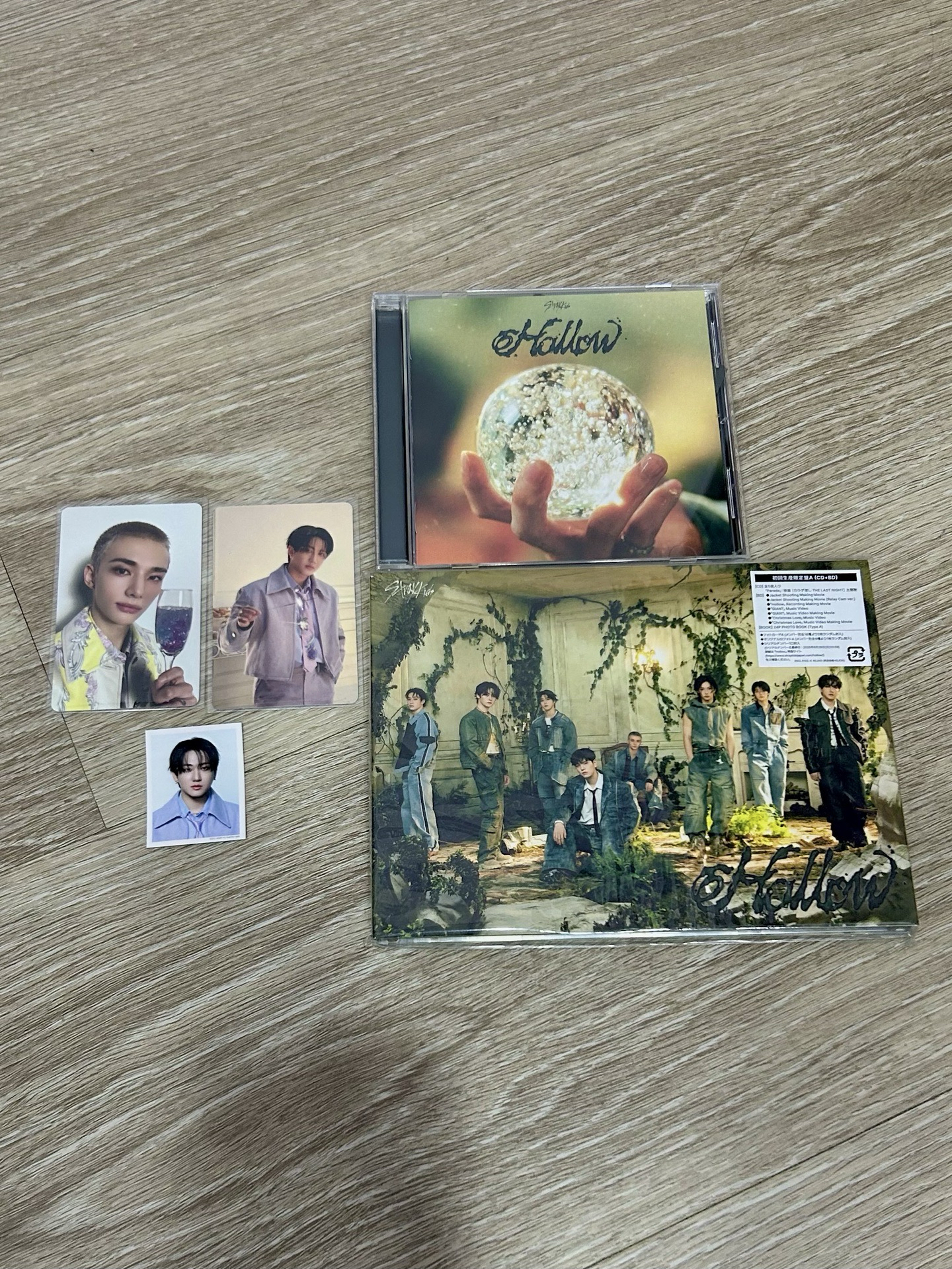 STRAY KIDS HOLLOW未拆專 初回限定A盤 通常盤 初回限定B盤專卡+證件照