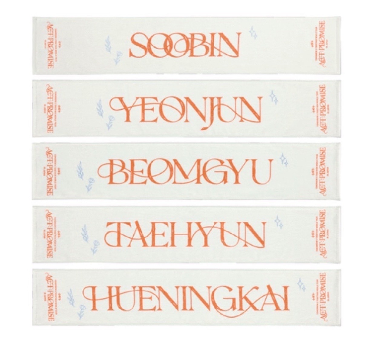 「現貨」TXT:Promise Japan 日巡運動毛巾 手鍊 然竣