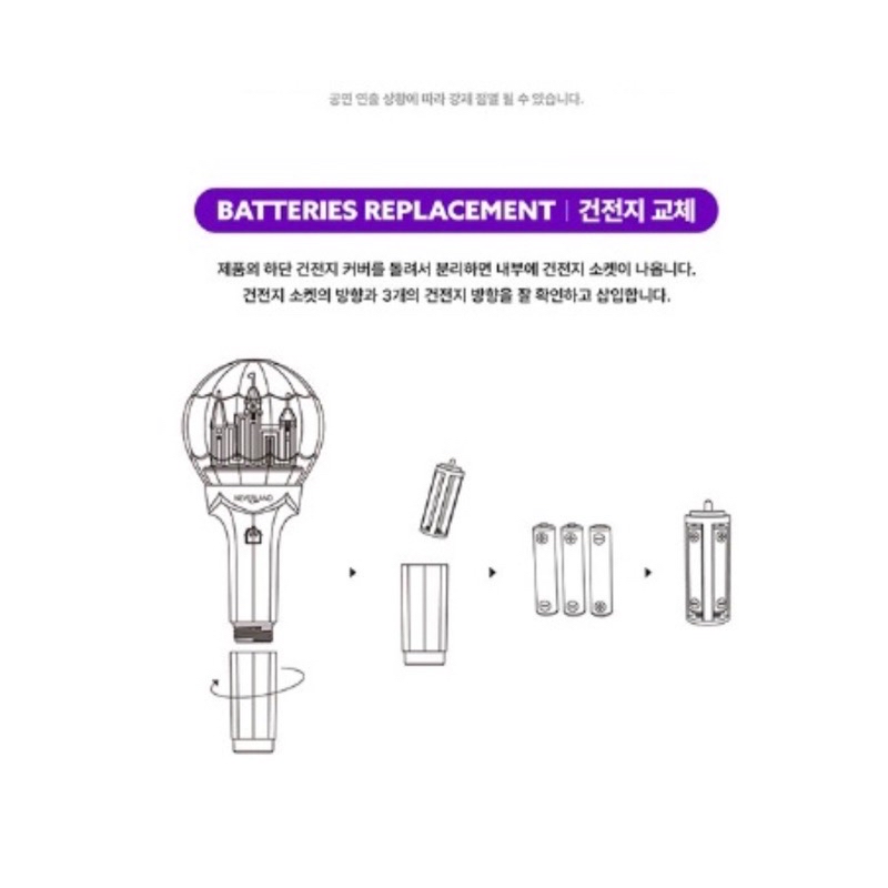 i-dle二代手燈 (G)I-DLE手燈 官方應援手燈 奶味棒 演唱會