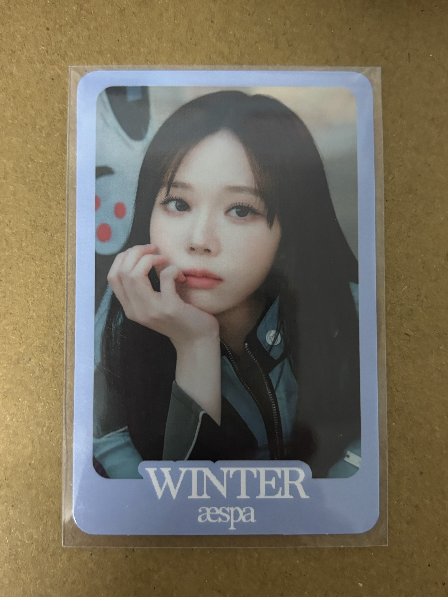 aespa Winter 冬天 ctmi 隨機卡 藍版冬 冬-34