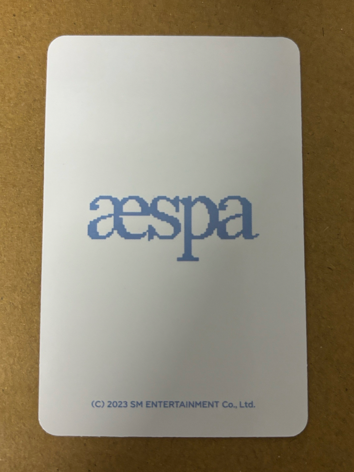 aespa Winter 冬天 ctmi 隨機卡 藍版冬 冬-38