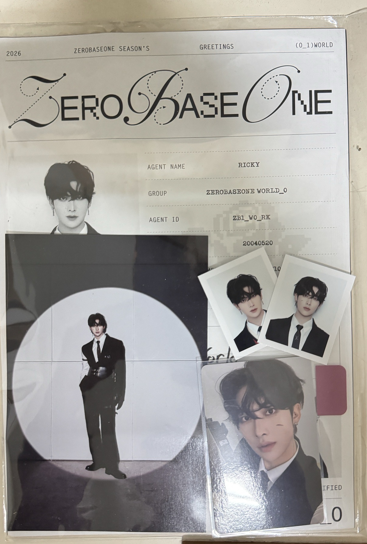 26'SG 年曆個人set 