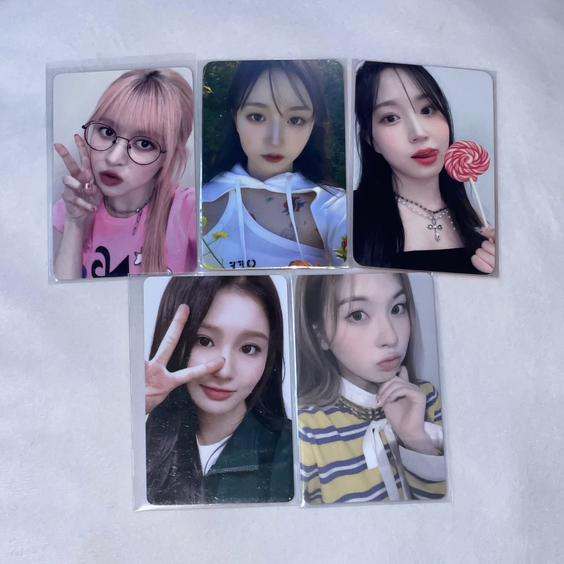 NMIXX KYUJIN LILY HAEWON SULLYOON BAE JIWOO 特典卡 專卡 