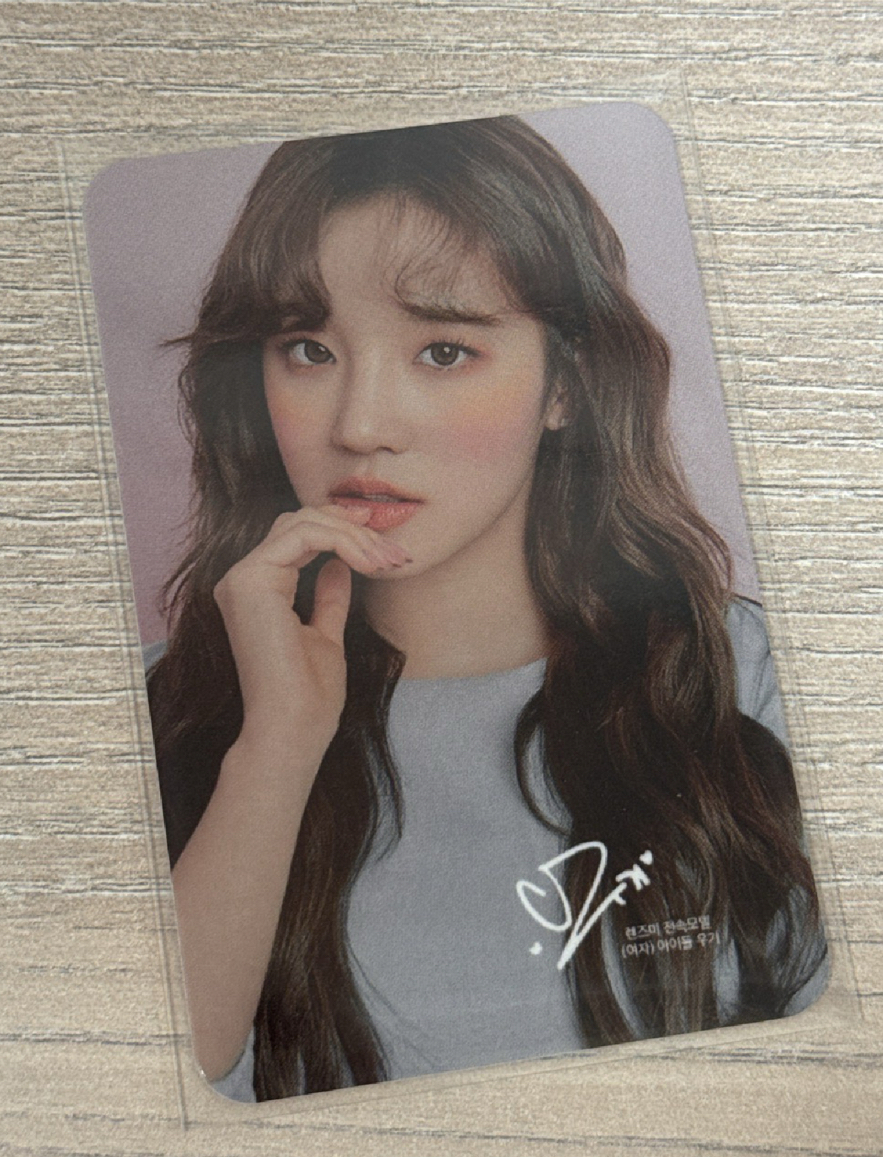 雨琦早期代言卡  隱眼卡