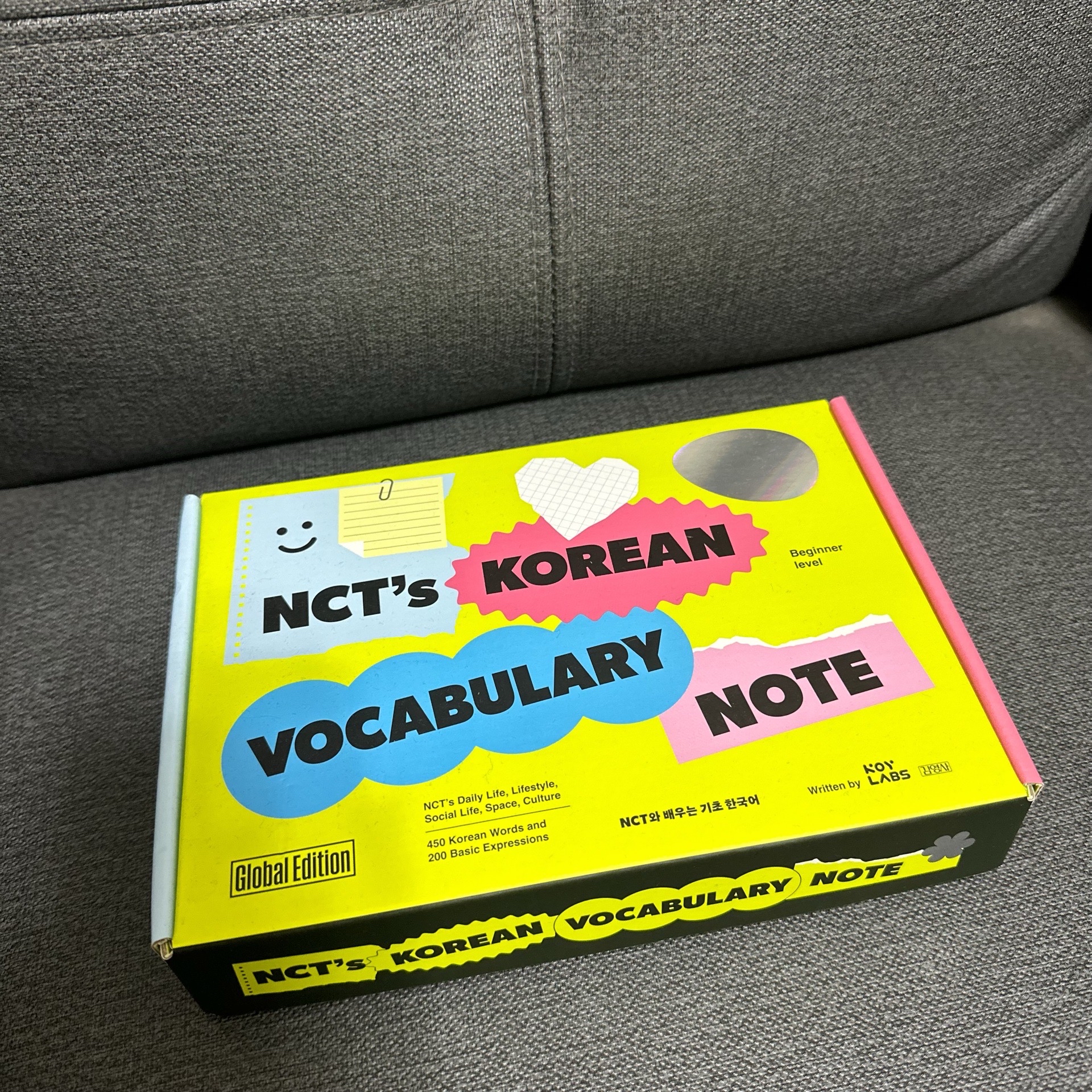 NCT's Korean Vocabulary Note 韓文書