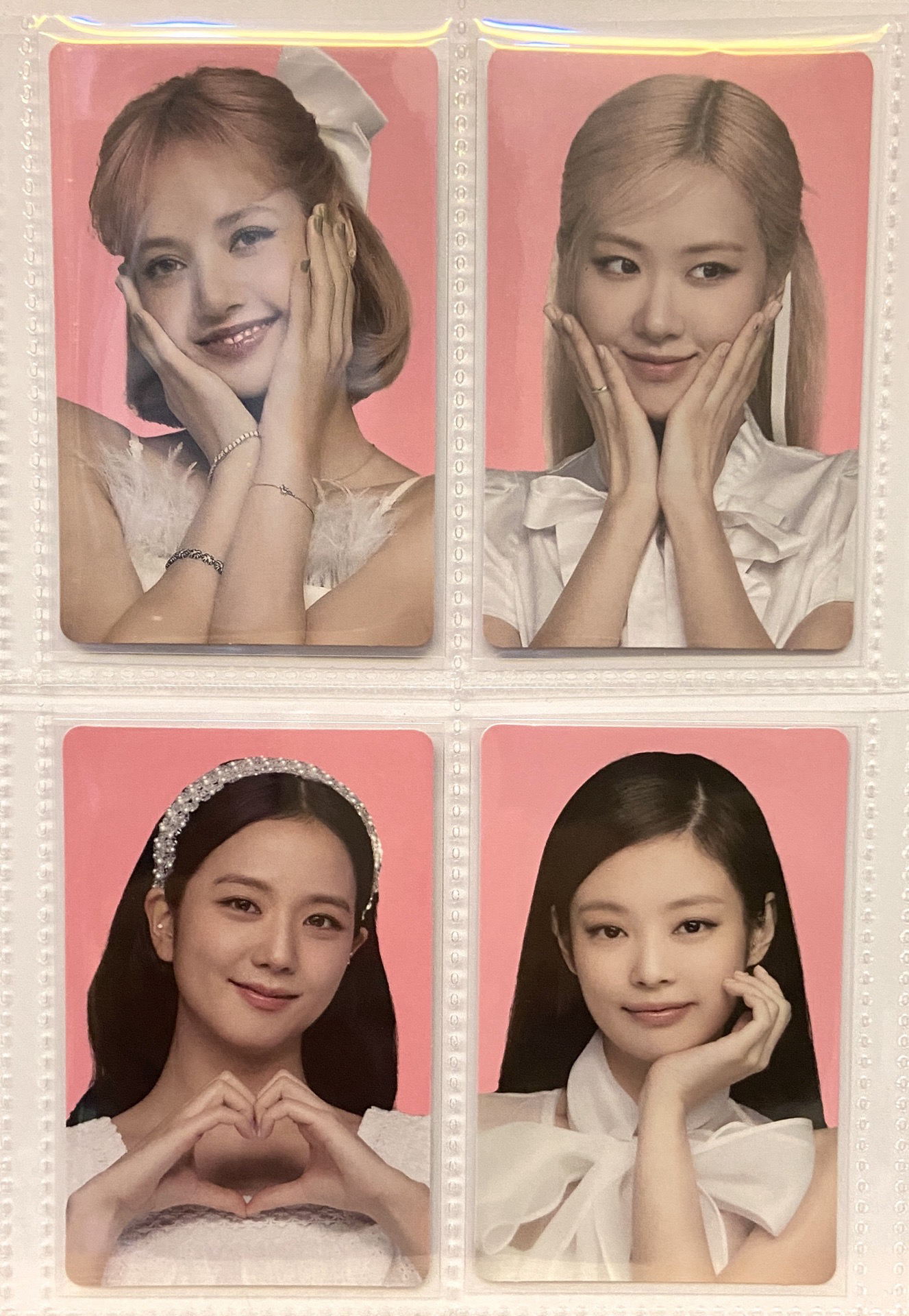 BPTG YG特典卡 簽名卡背