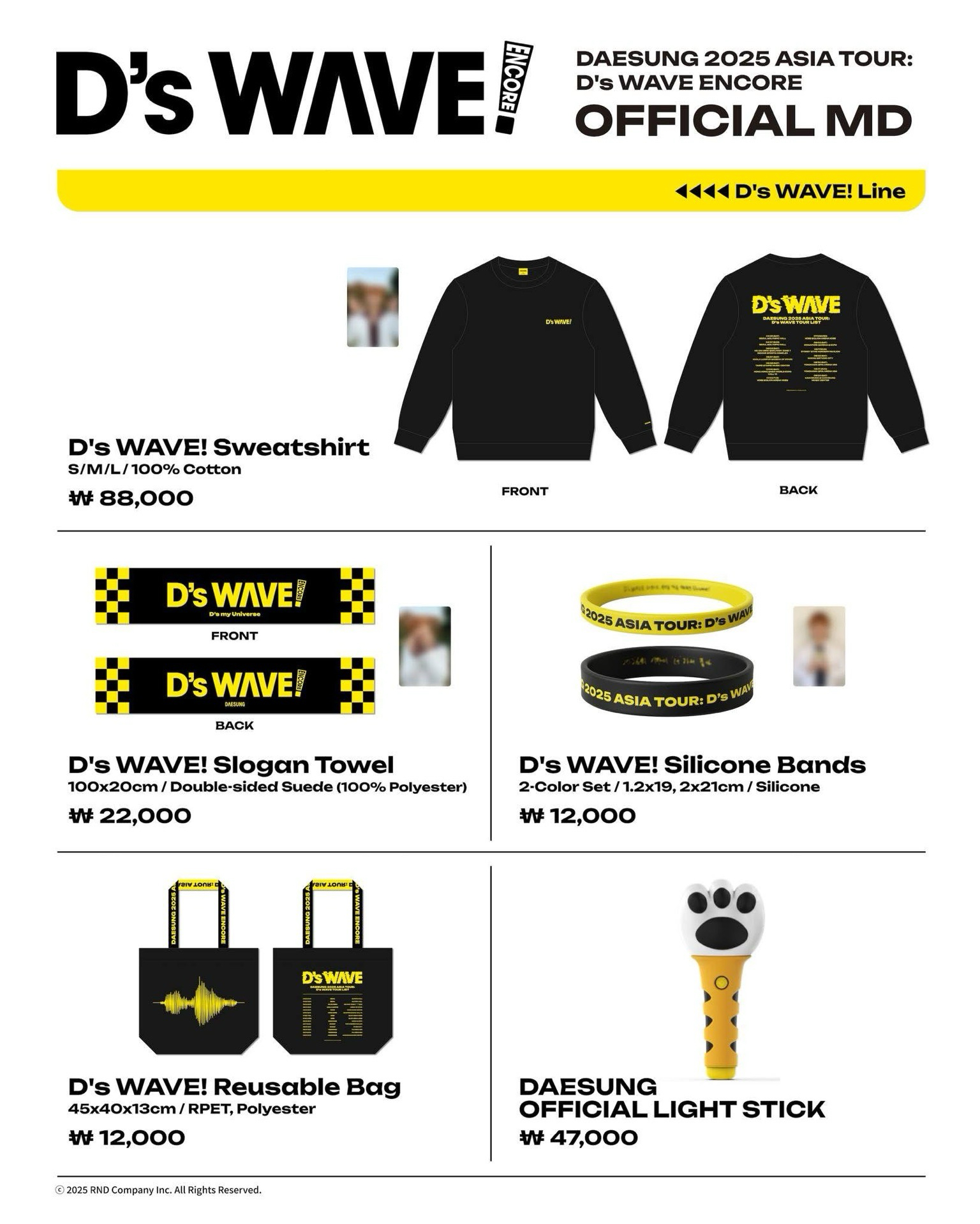 𝟮𝟬𝟮𝟱 𝗔𝗦𝗜𝗔 𝗧𝗢𝗨𝗥: 𝗗'𝘀 𝗪𝗔𝗩𝗘 𝗘𝗡𝗖𝗢𝗥𝗘 -𝗦𝗘𝗢𝗨𝗟 OFFICIAL MD