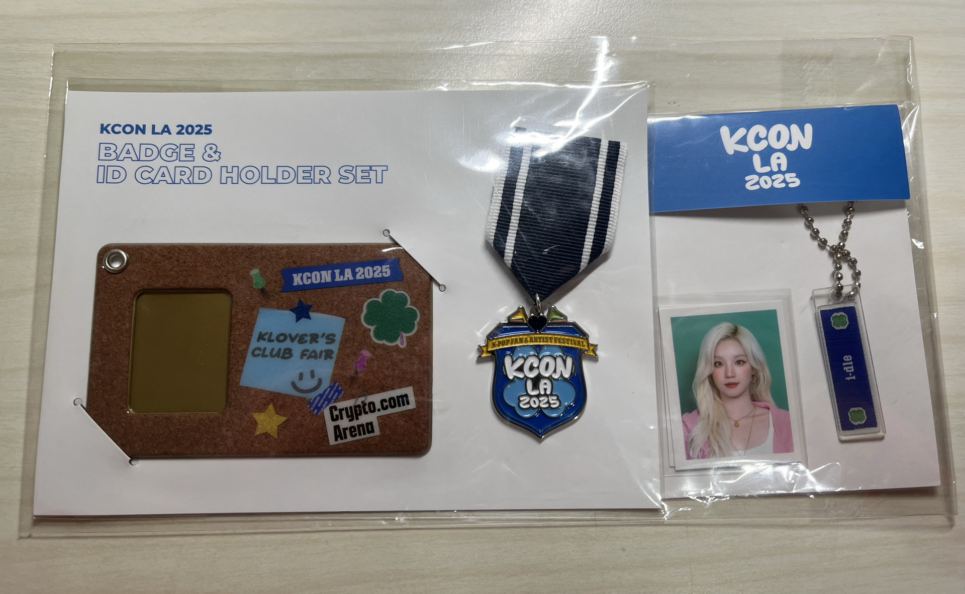 2025Kcon LA 徽章證件組琦