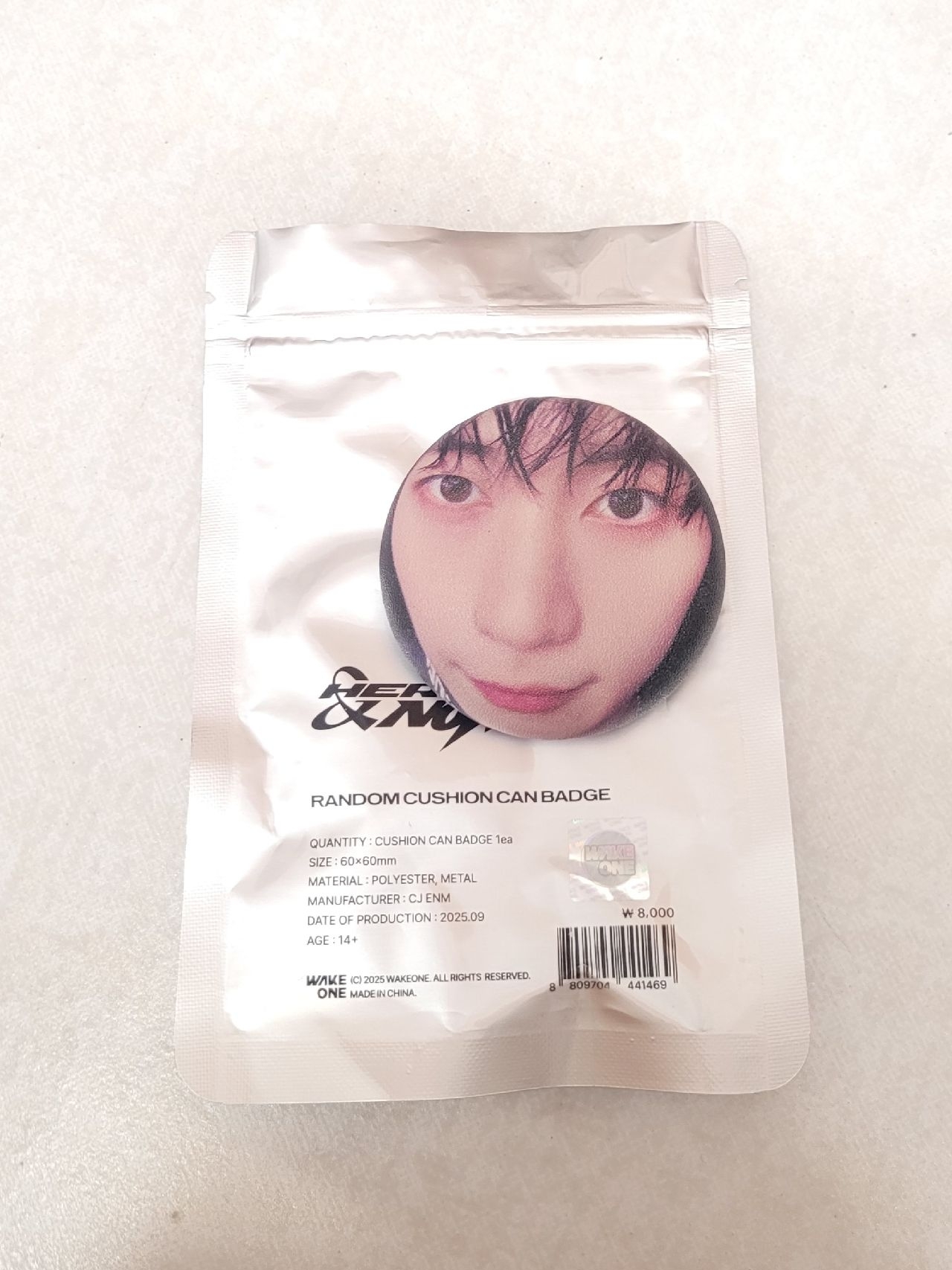 世巡H&N 大臉徽章 馬修