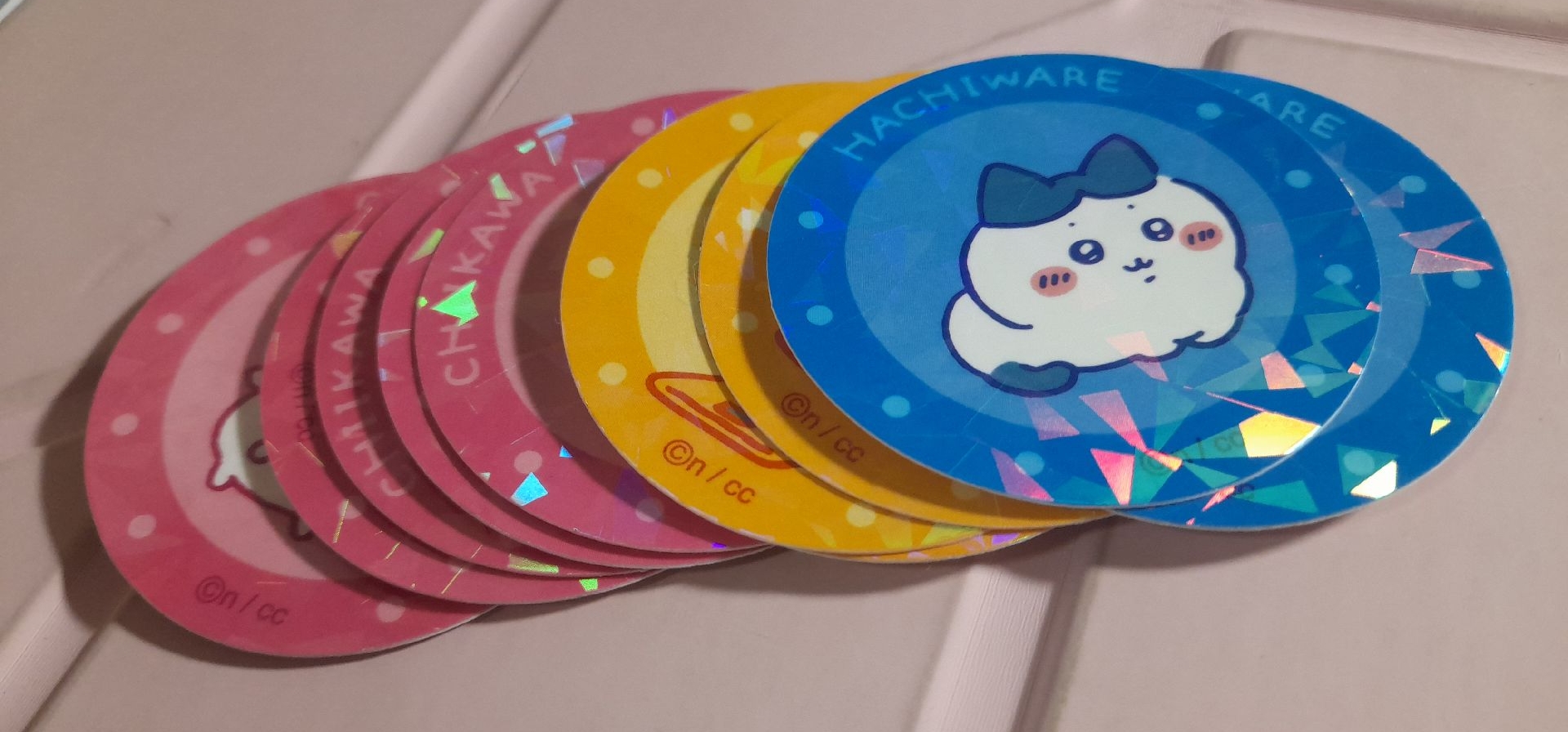 7-11 吉伊卡哇第一代泡芙貼紙