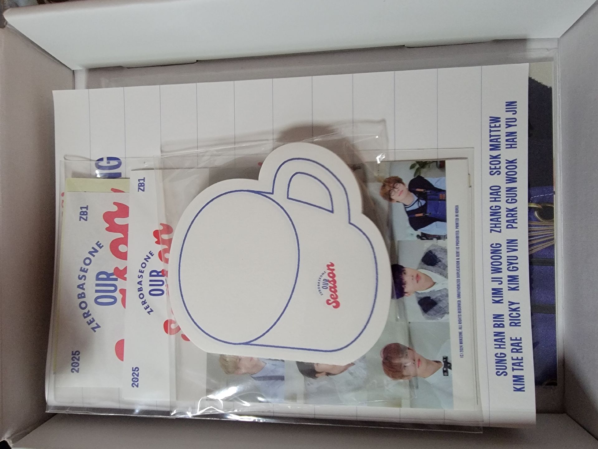 2025 年曆 不含小卡＆桌曆