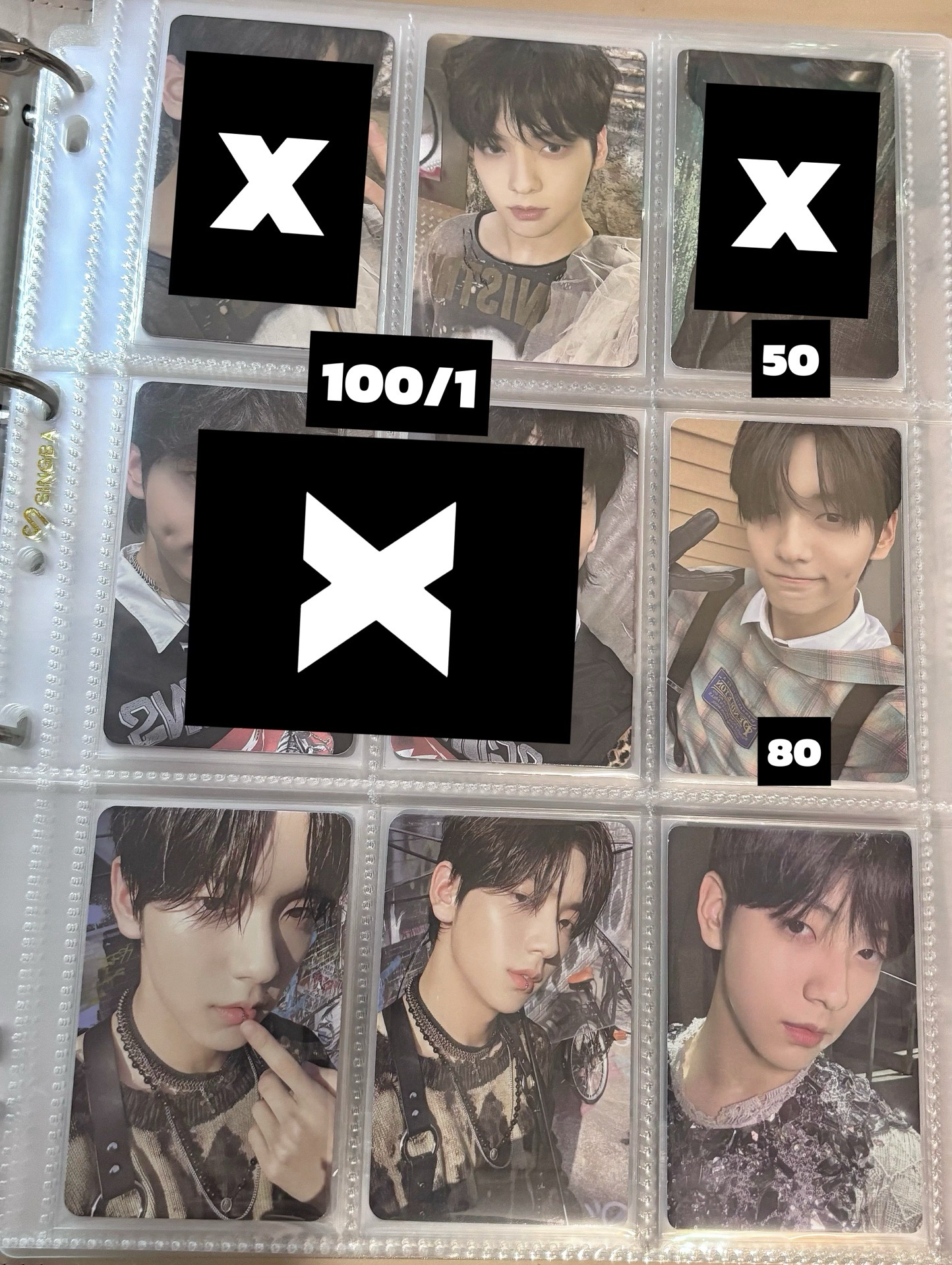 ꕥTXT SOOBIN 正三/迷六/CHIKAI 誓い小卡ꕥ