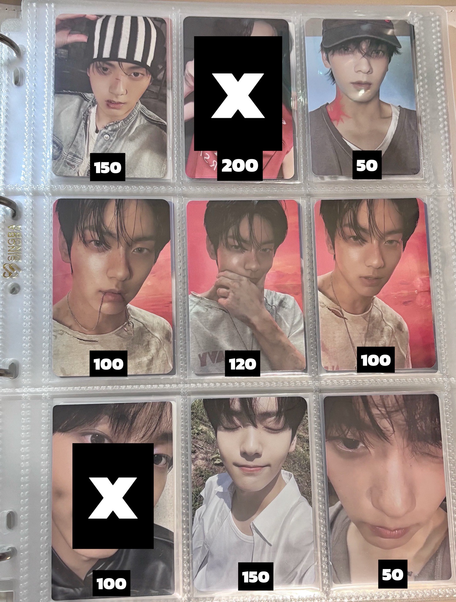 ꕥTXT SOOBIN 迷七/正四小卡ꕥ