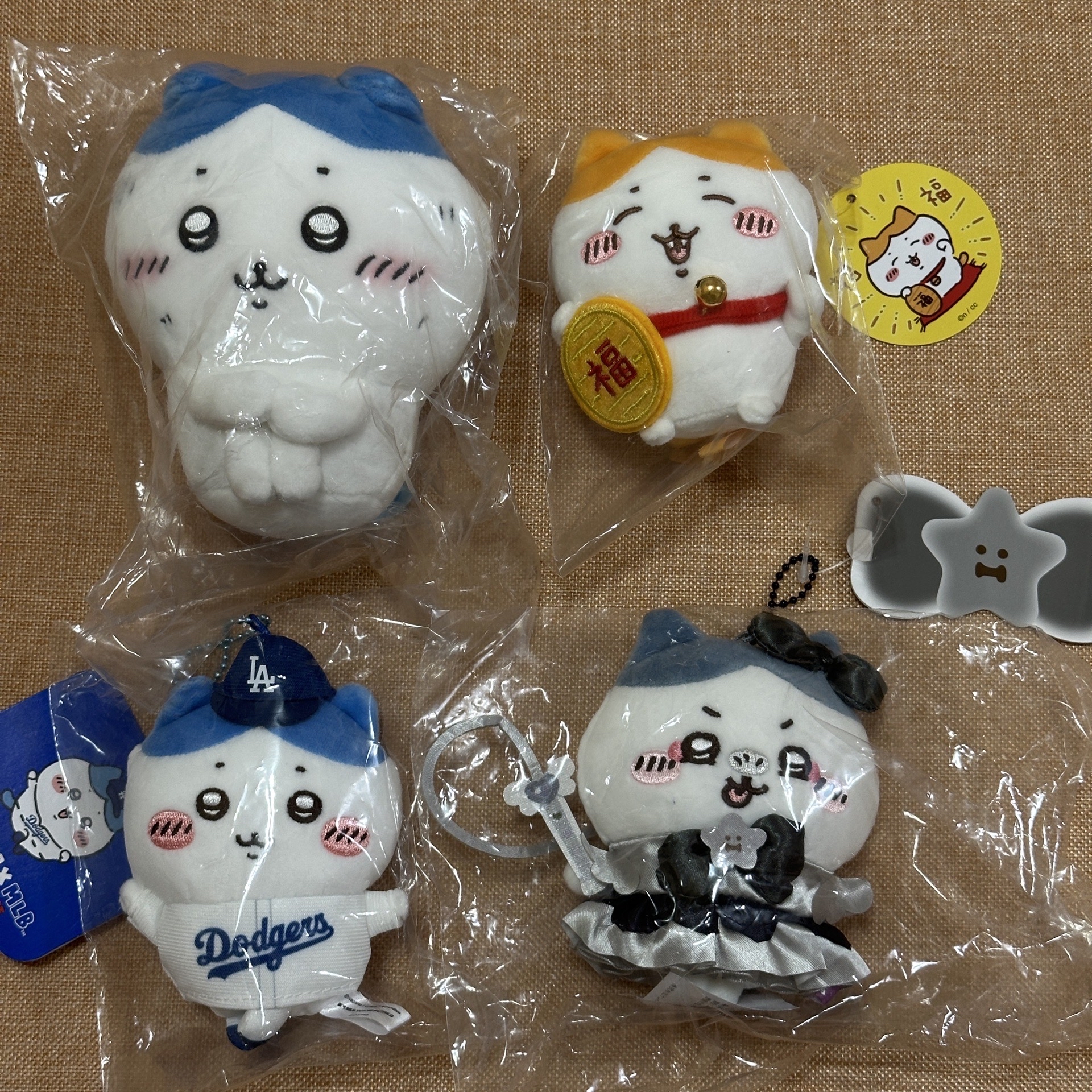 吉伊卡哇 招福小八 吊飾 及綁物