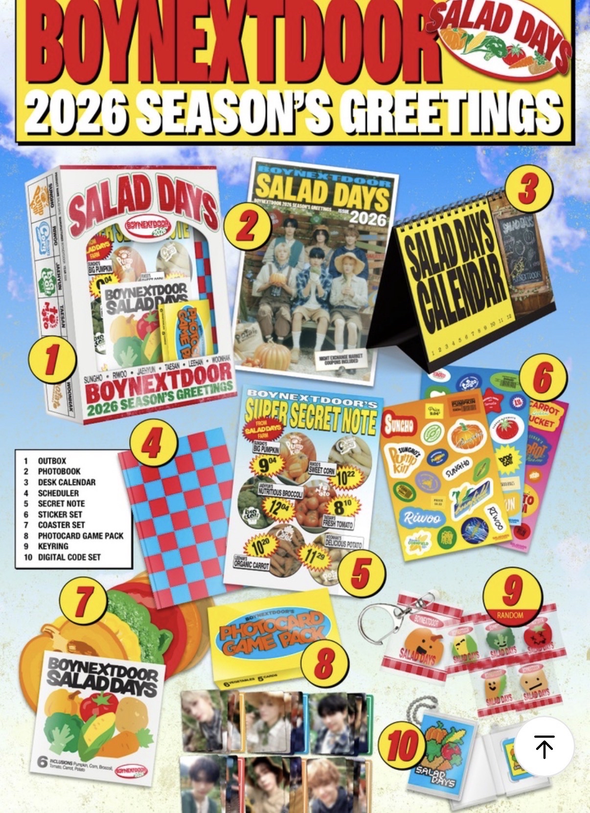 2026 年曆固配（含wvs特典）