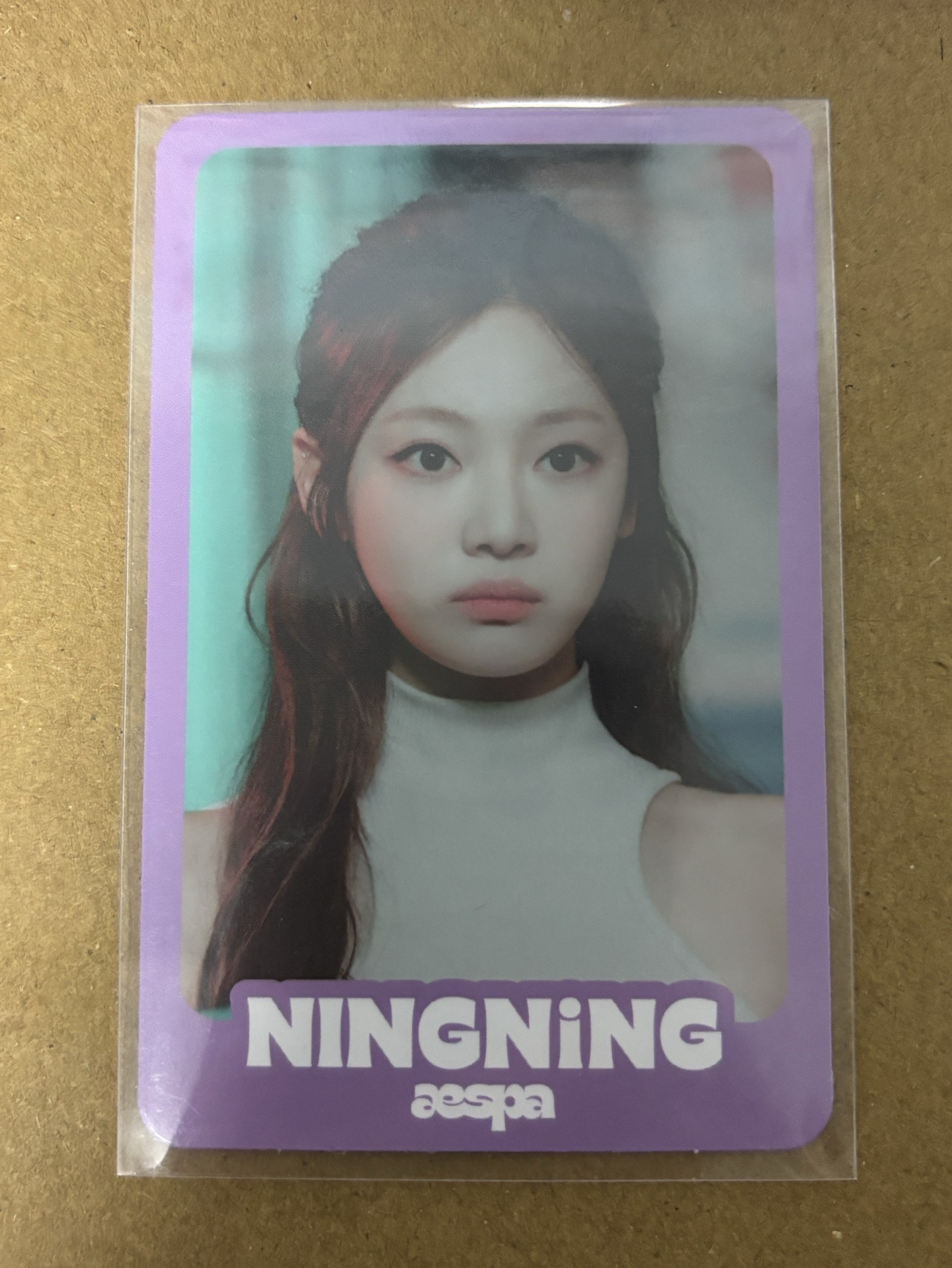 aespa NingNing 寧 ctmi 隨機卡 紫版寧 寧-29