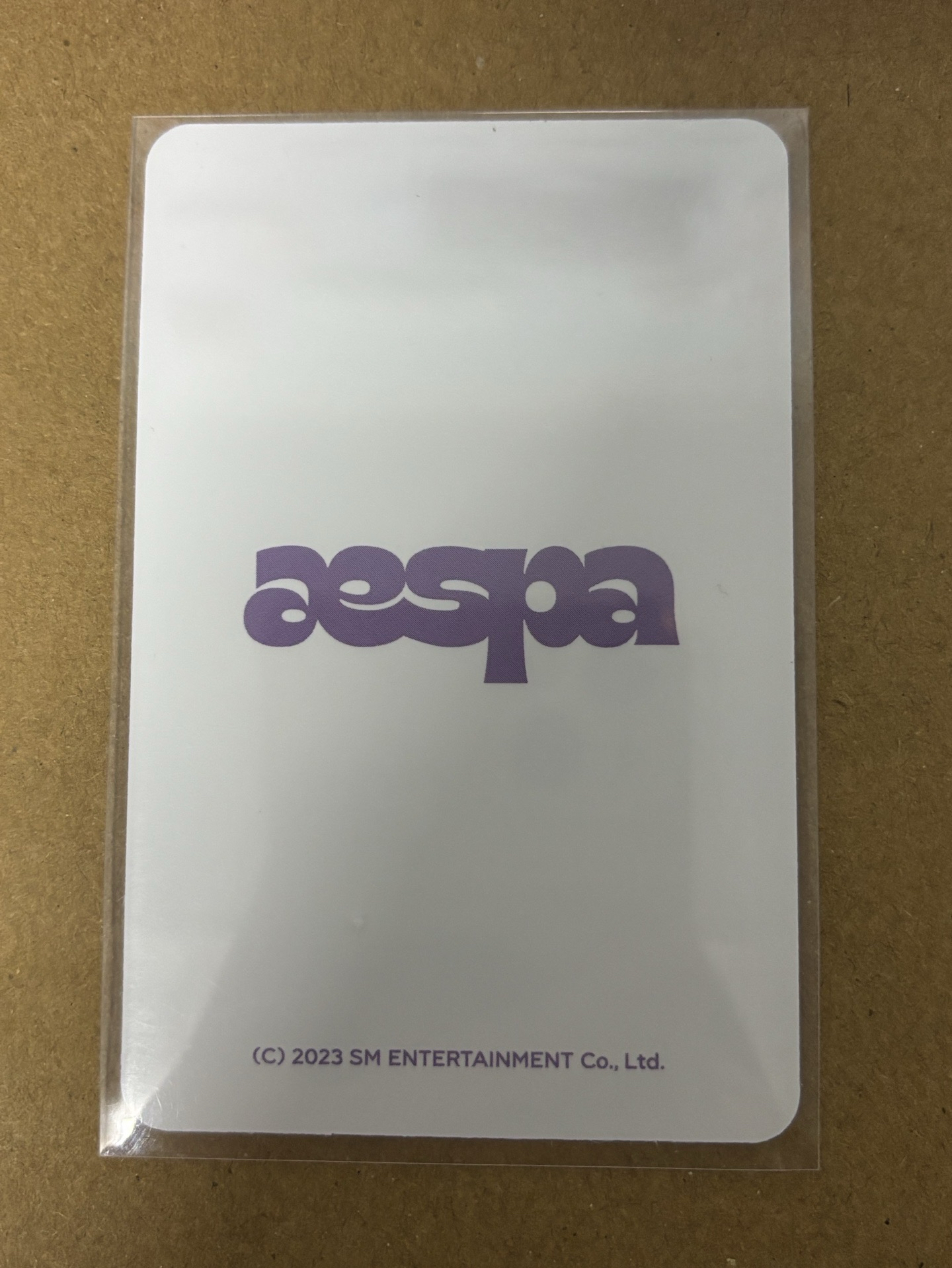 aespa NingNing 寧 ctmi 隨機卡 紫版寧 寧-29