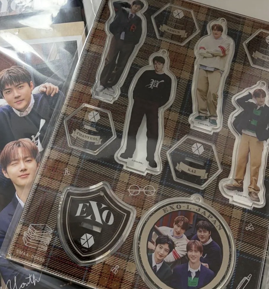 EXO 日會壓克力立牌 拆售