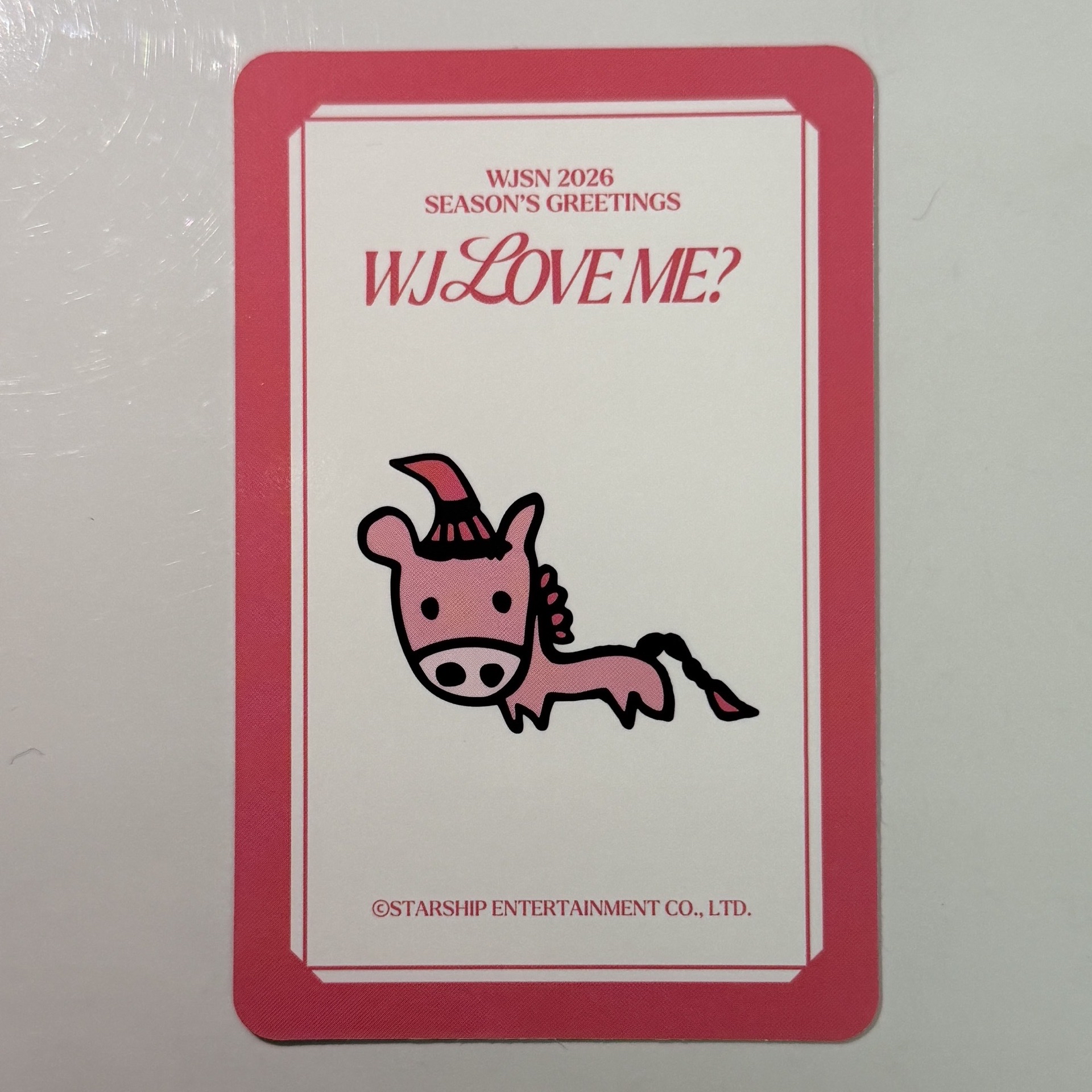 多榮 馬卡榮 SSQ特典 2026年曆 WJSN