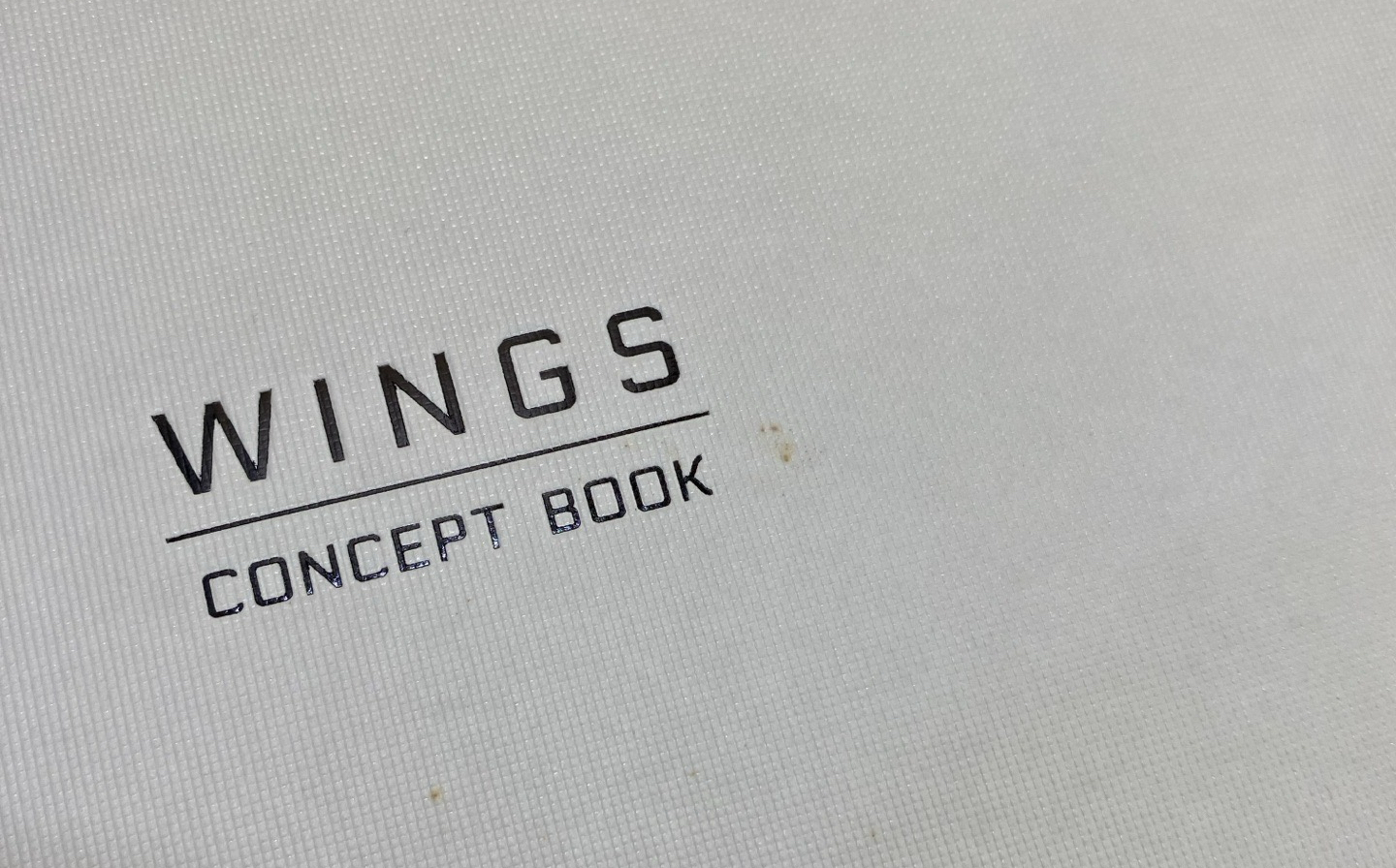 BTS WINGS CONCEPT BOOK 概念寫真書